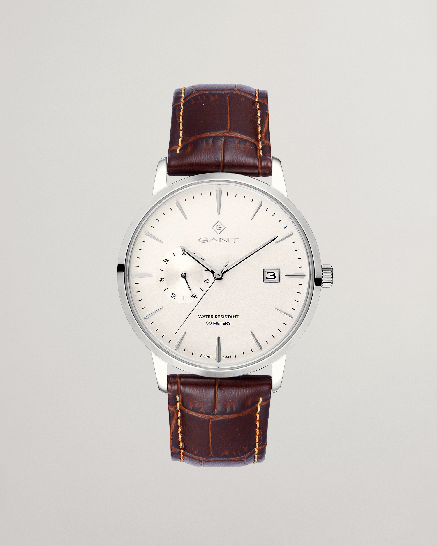 GANT Men East Hill Wristwatch (ONE SIZE) White