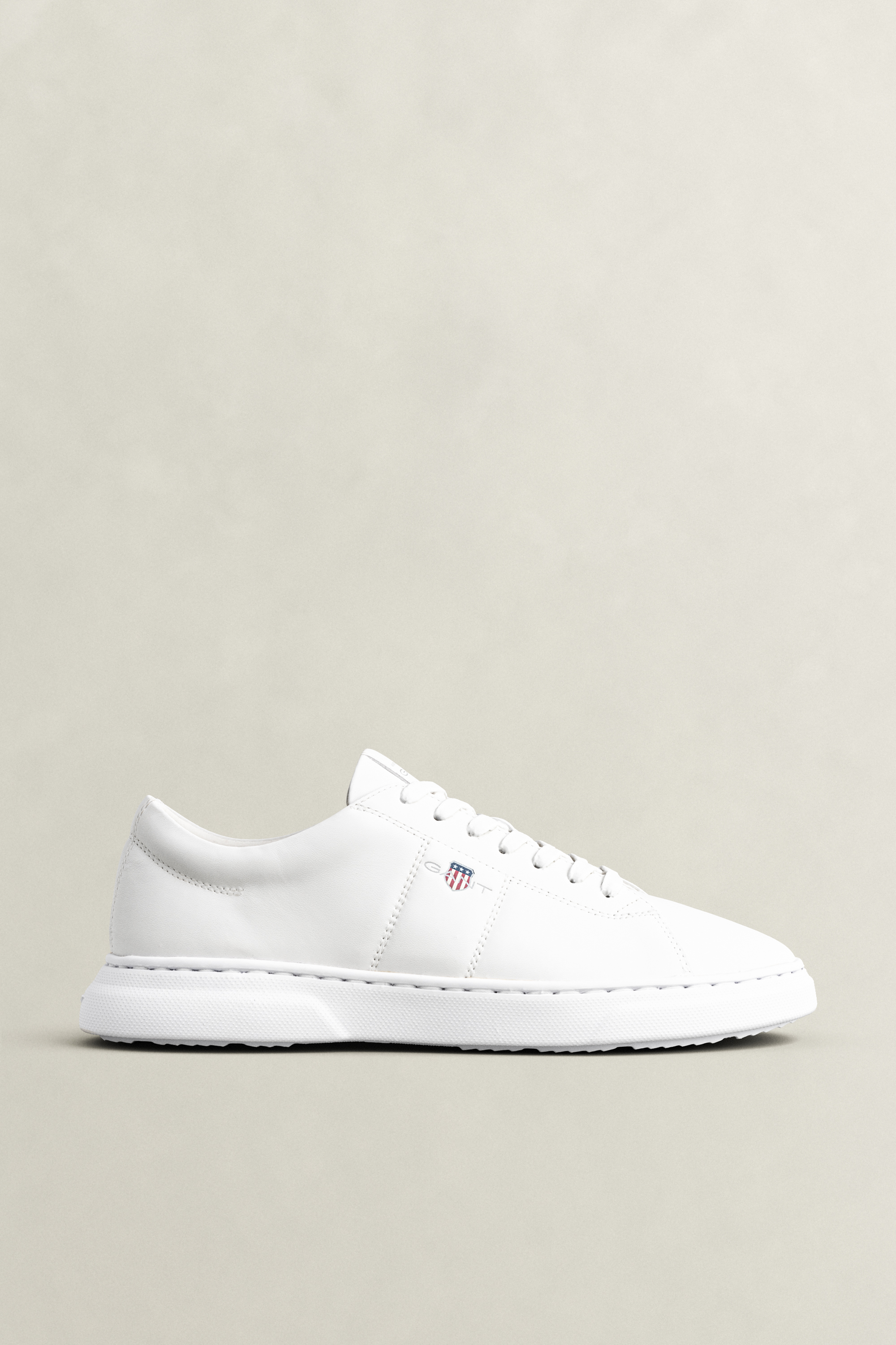 Gant Men's White Joree Leather Sneakers (46)