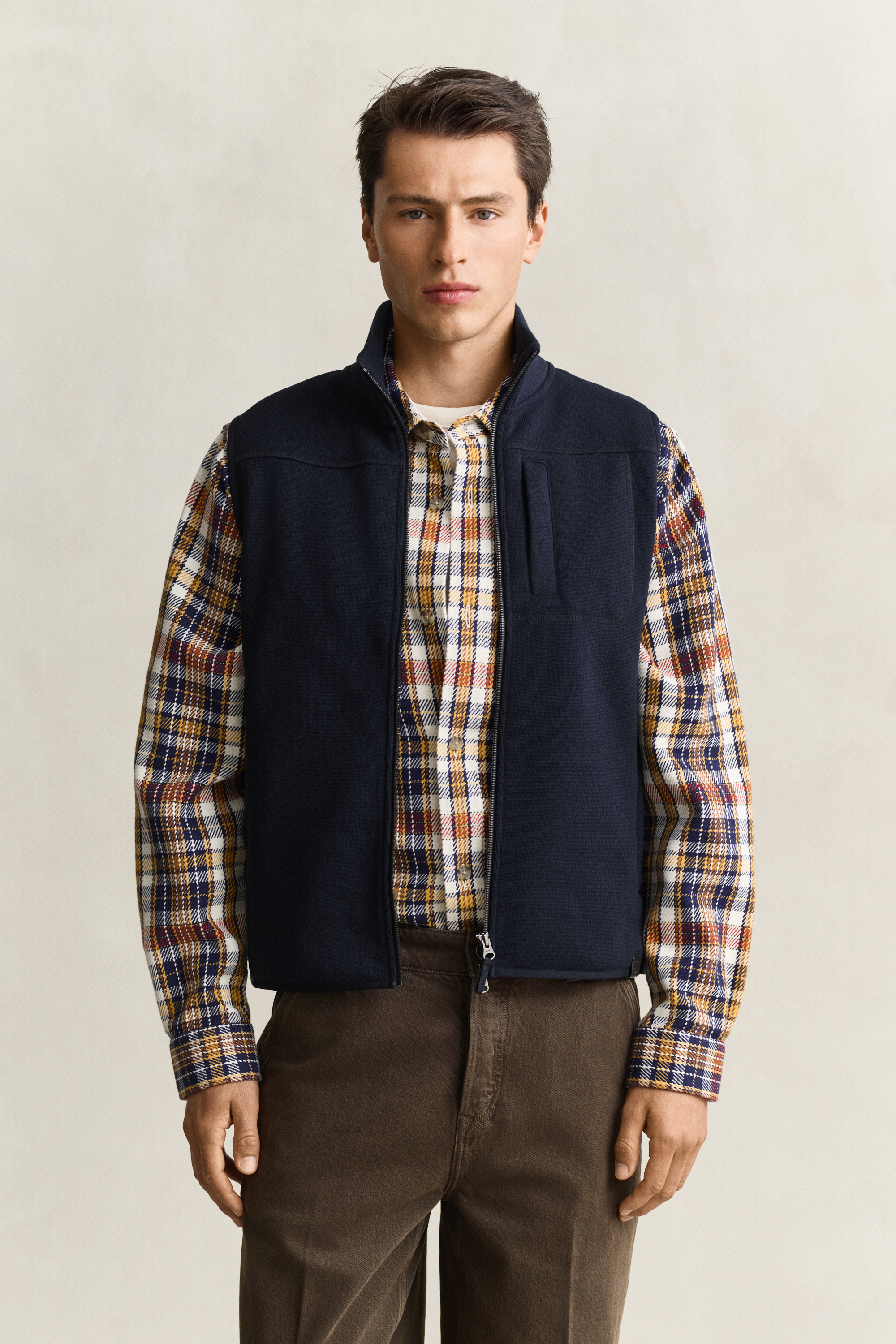 Fleece Vest WARM MELANGE