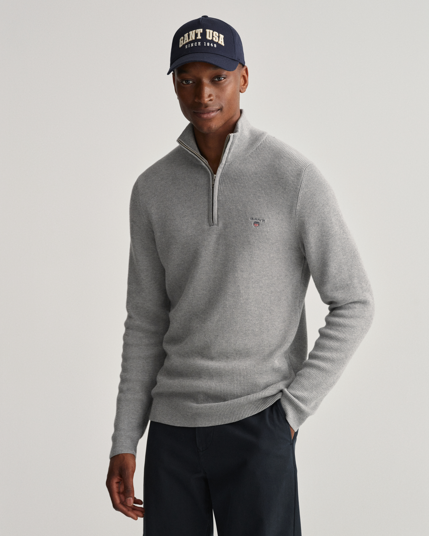 Mens Half Zip Jumpers Sweaters | GANT | UK