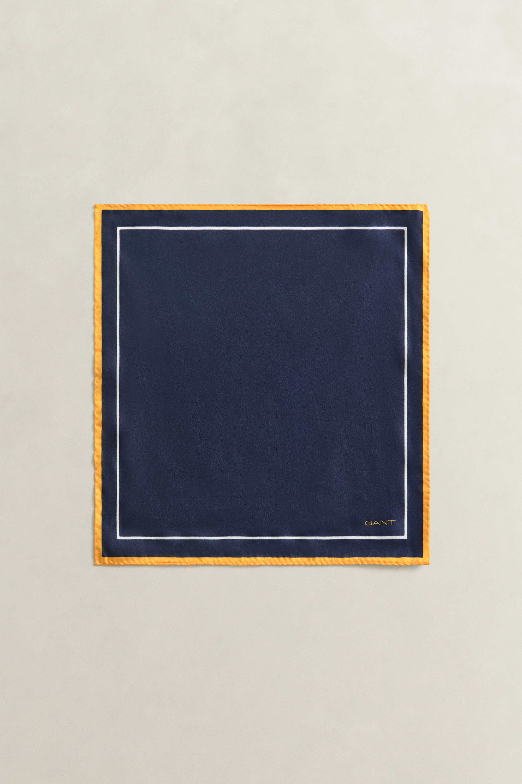 Gant Men's Blue Pocket Square (One Size) Classic