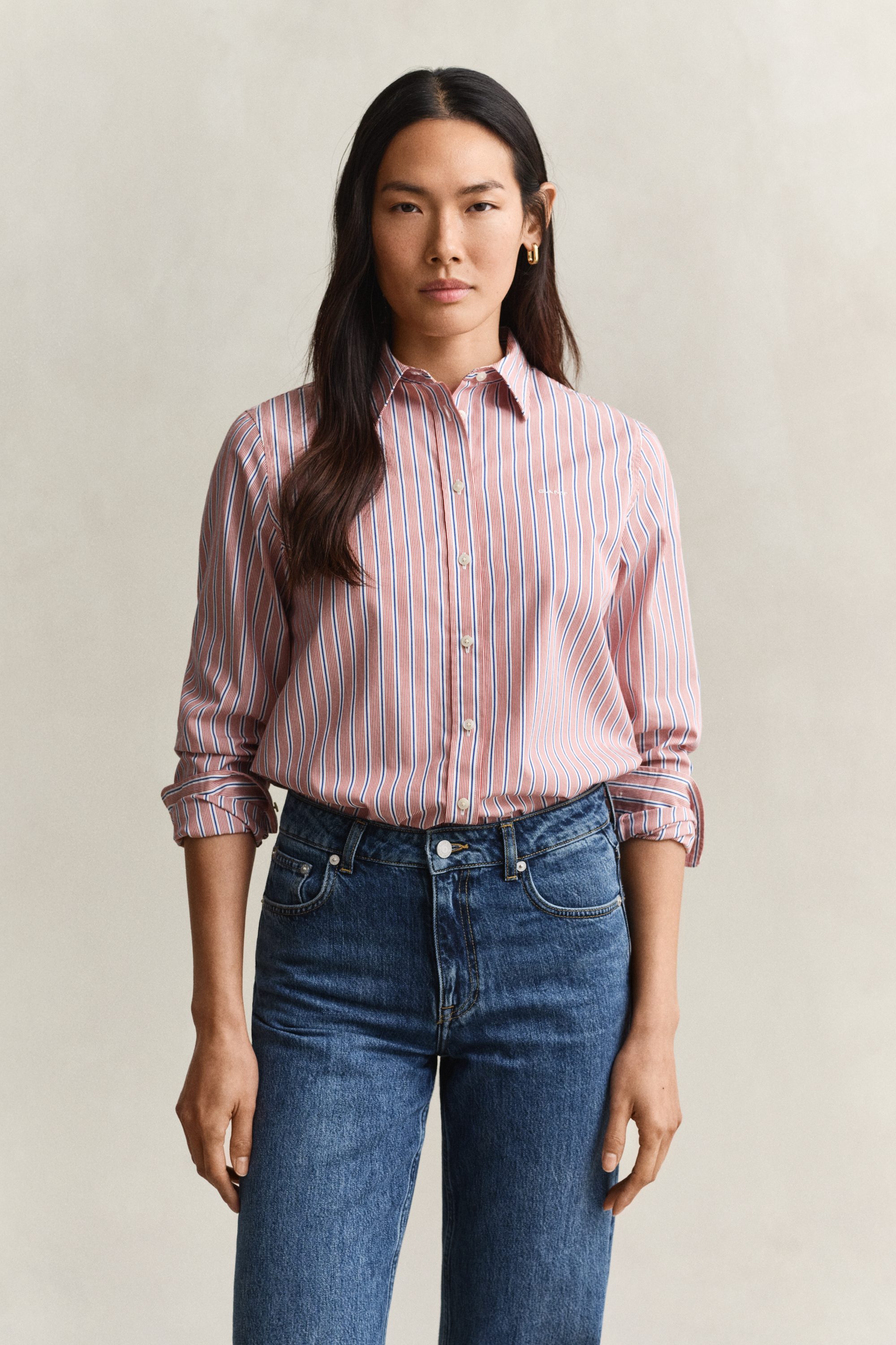 Gant , Shirts, Female, Multicolor, 2XL, Classic Oxford Shirt - Image 2