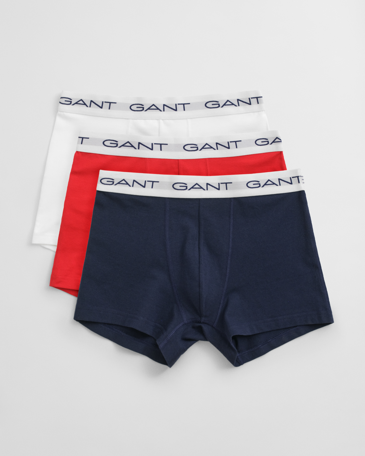 Gant Men's Multicolor 3-Pack Trunks (Xl)