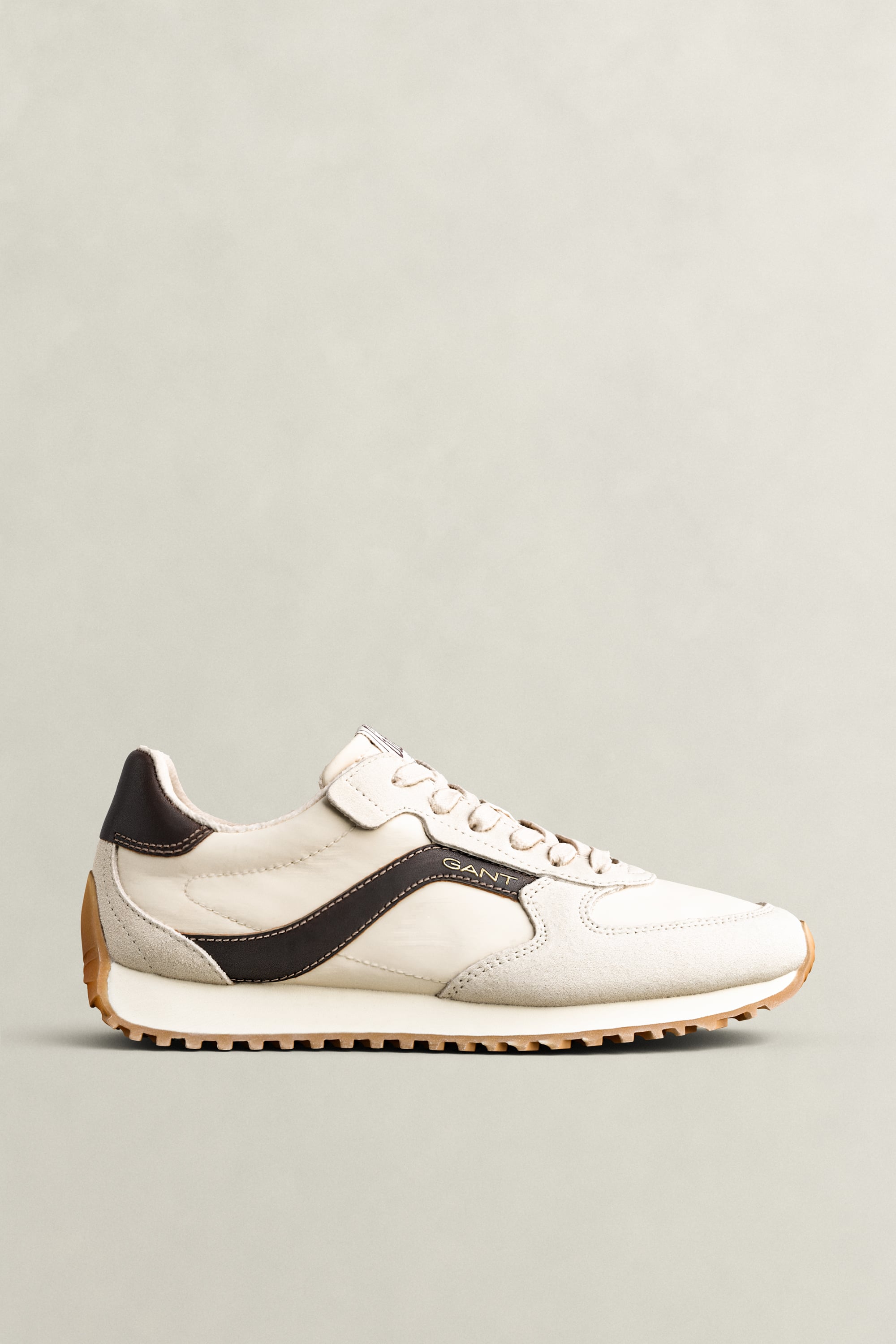 Gant Women's Cold Beige Beja Suede Sneakers (38)