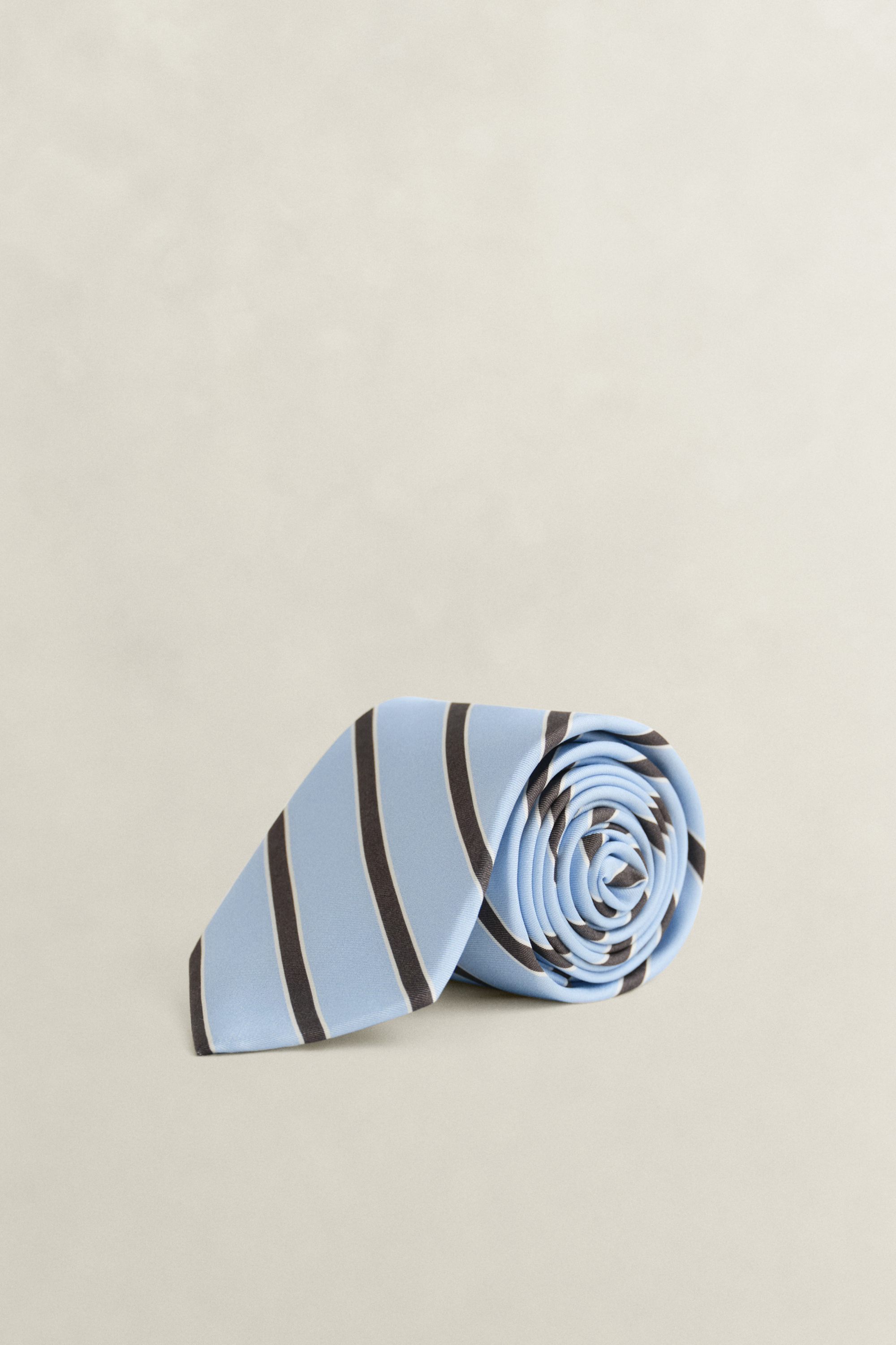 Gant Men's Fresh Blue Striped Tie (One Size)