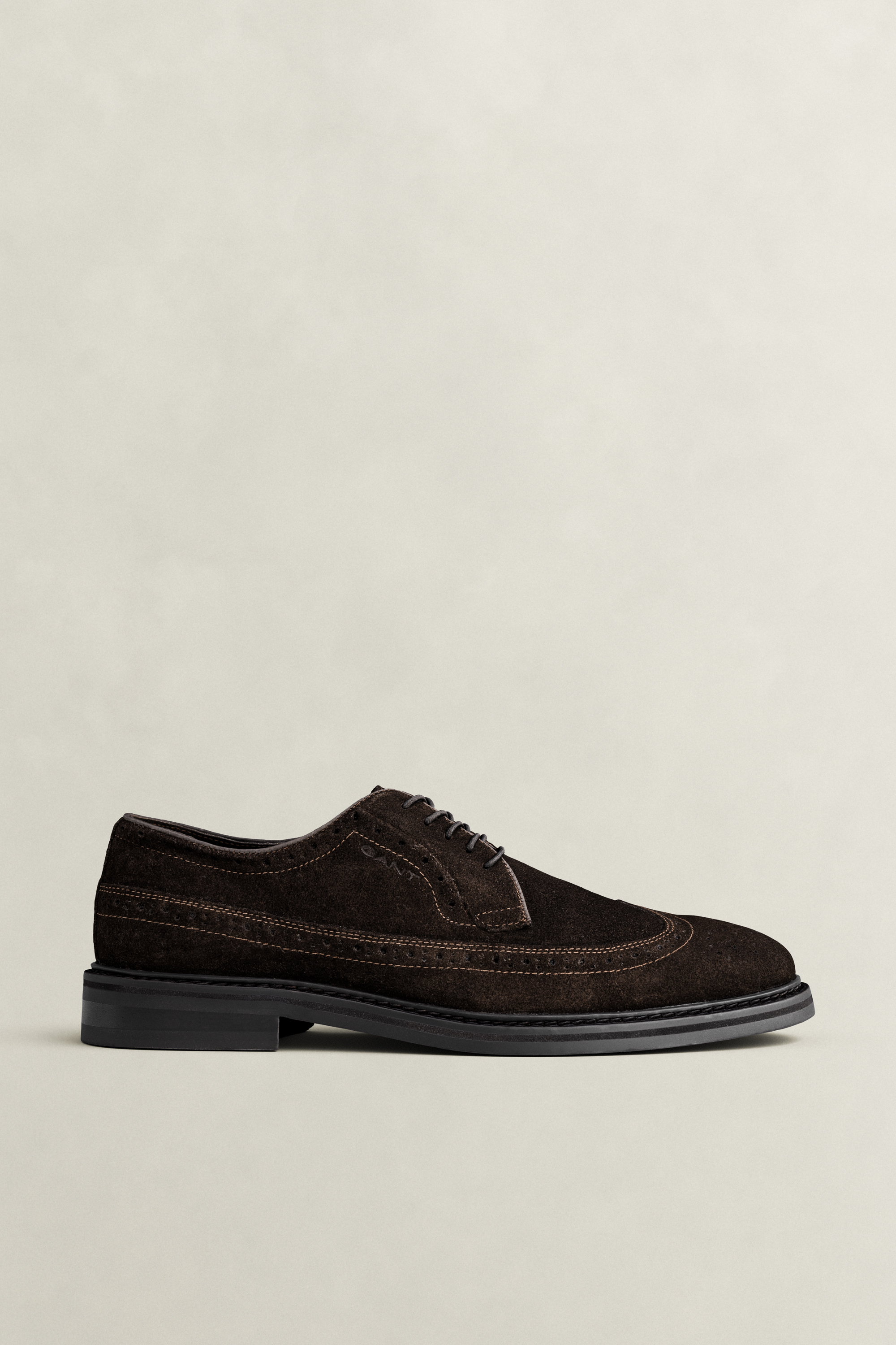 Gant Men's Brown Bidford Suede Brogues (44) Dark