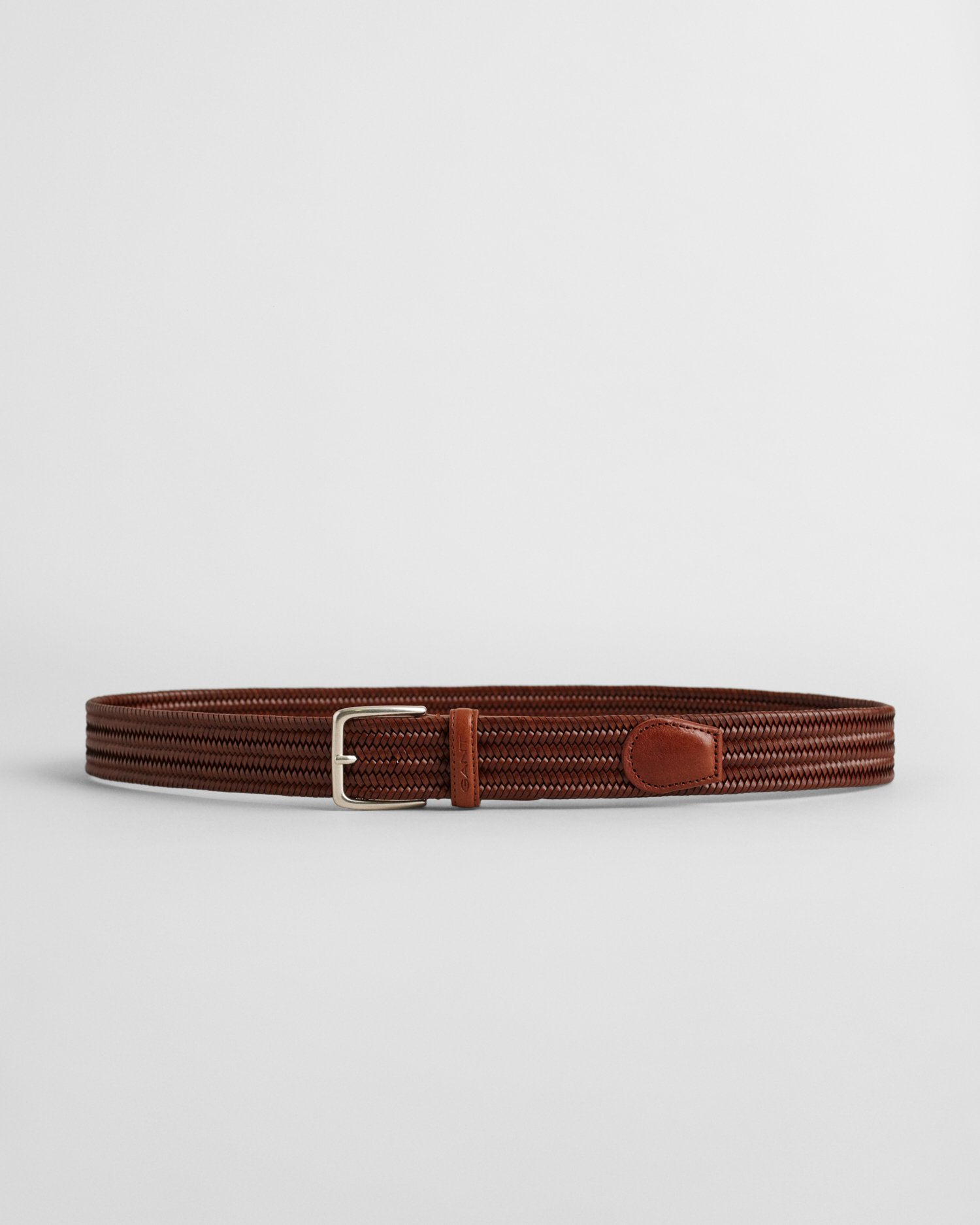 brown elastic belt