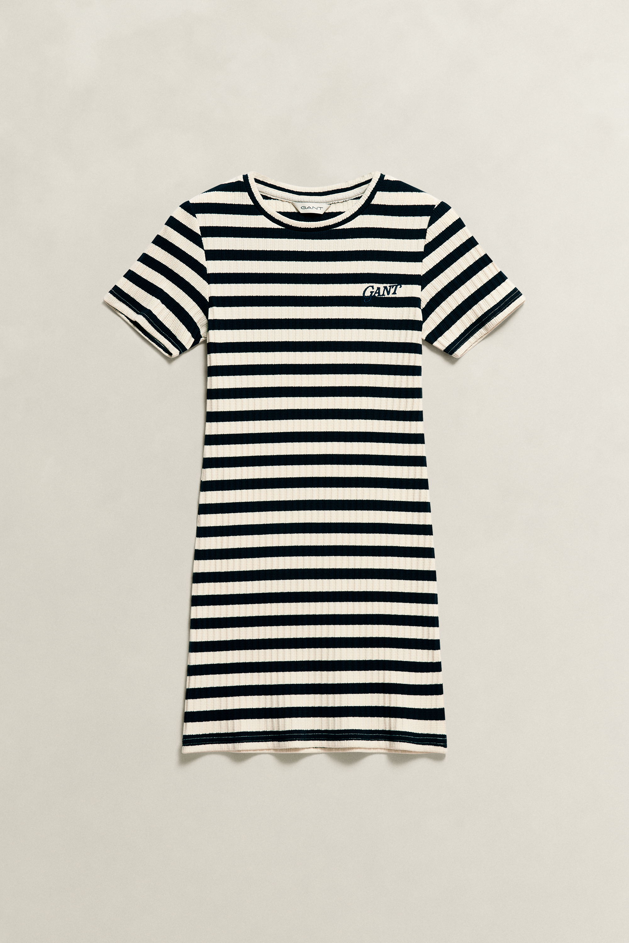 Gant Women's Navy Teens Teen Girls Striped Dress (122/128) Evening Blue