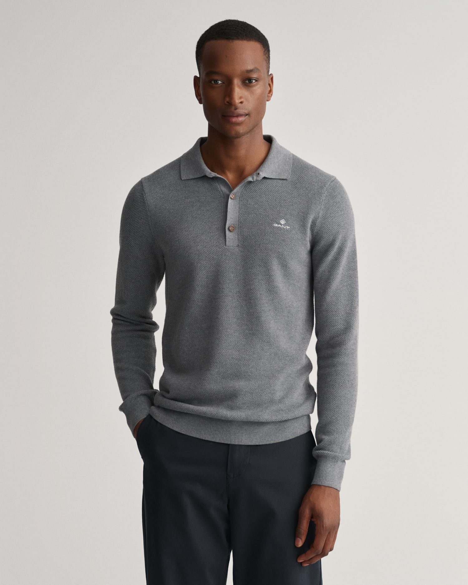 Cotton Piqué Polo Sweater - GANT