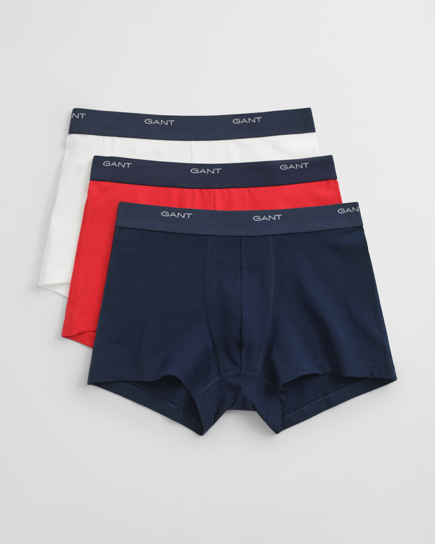 Gant Men's Multicolor 3-Pack Core Trunks (Xxxl)