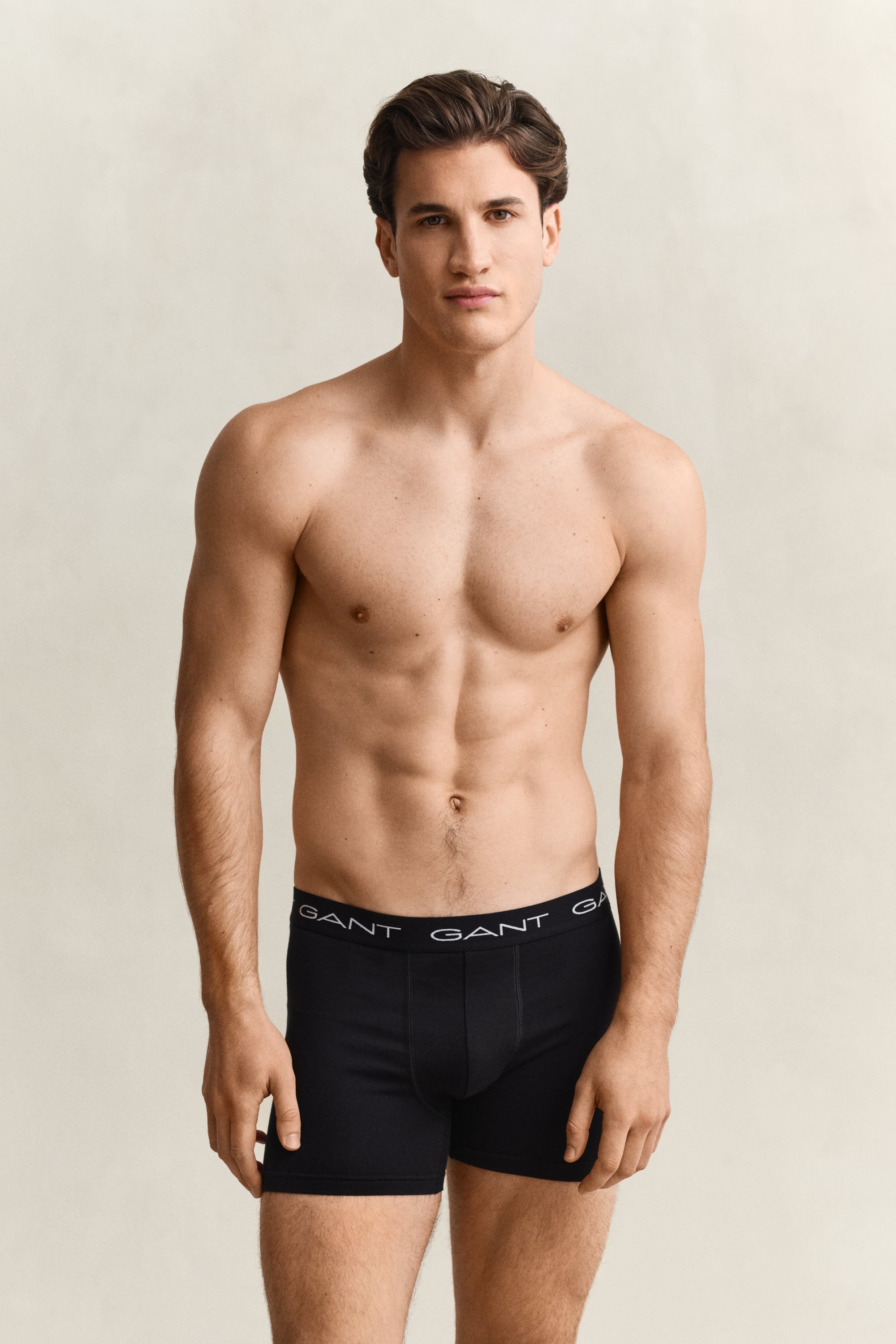 Gant Men's Black 3-Pack Boxer Briefs (Xl)