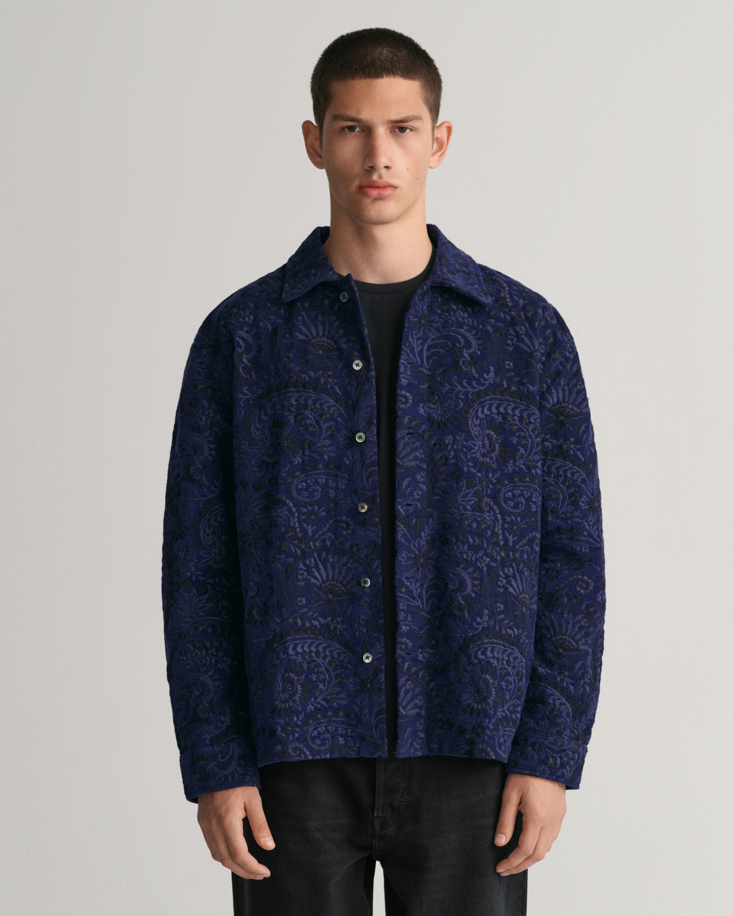 Relaxed Fit Embroidered Shirt - GANT