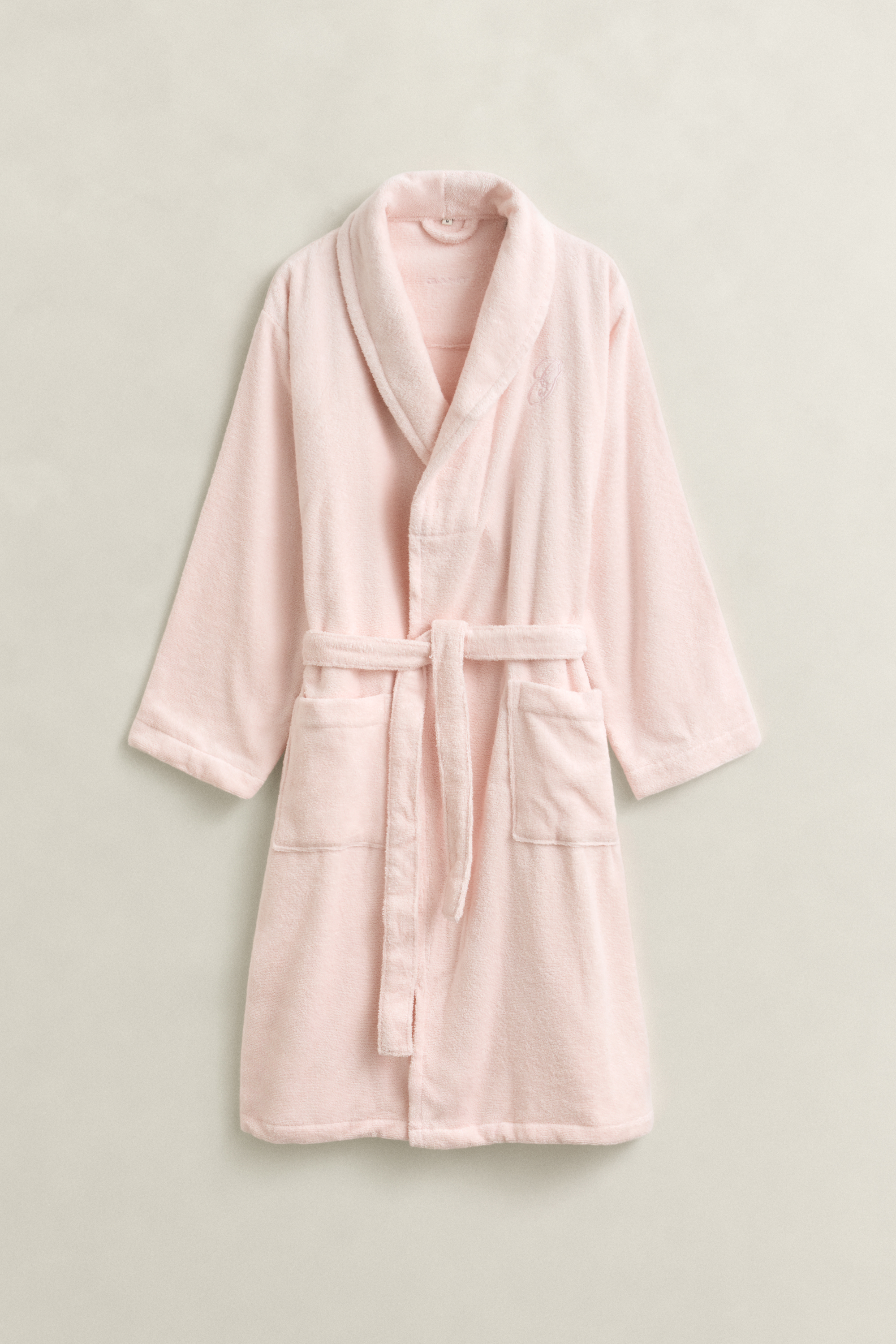 Gant Unisex Pink Embrace Home Decor Embroidered Robe (L)