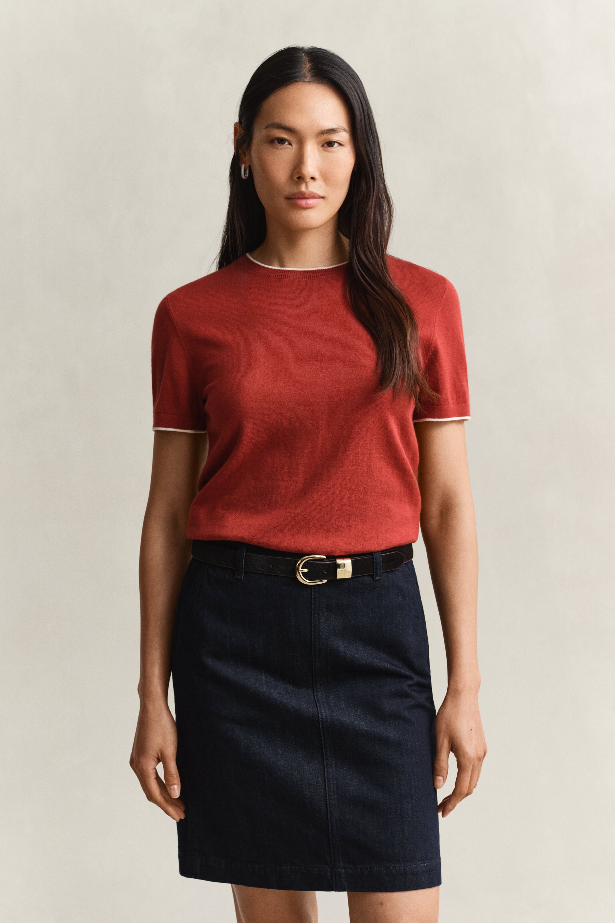 Gant Short Sleeve Sweater