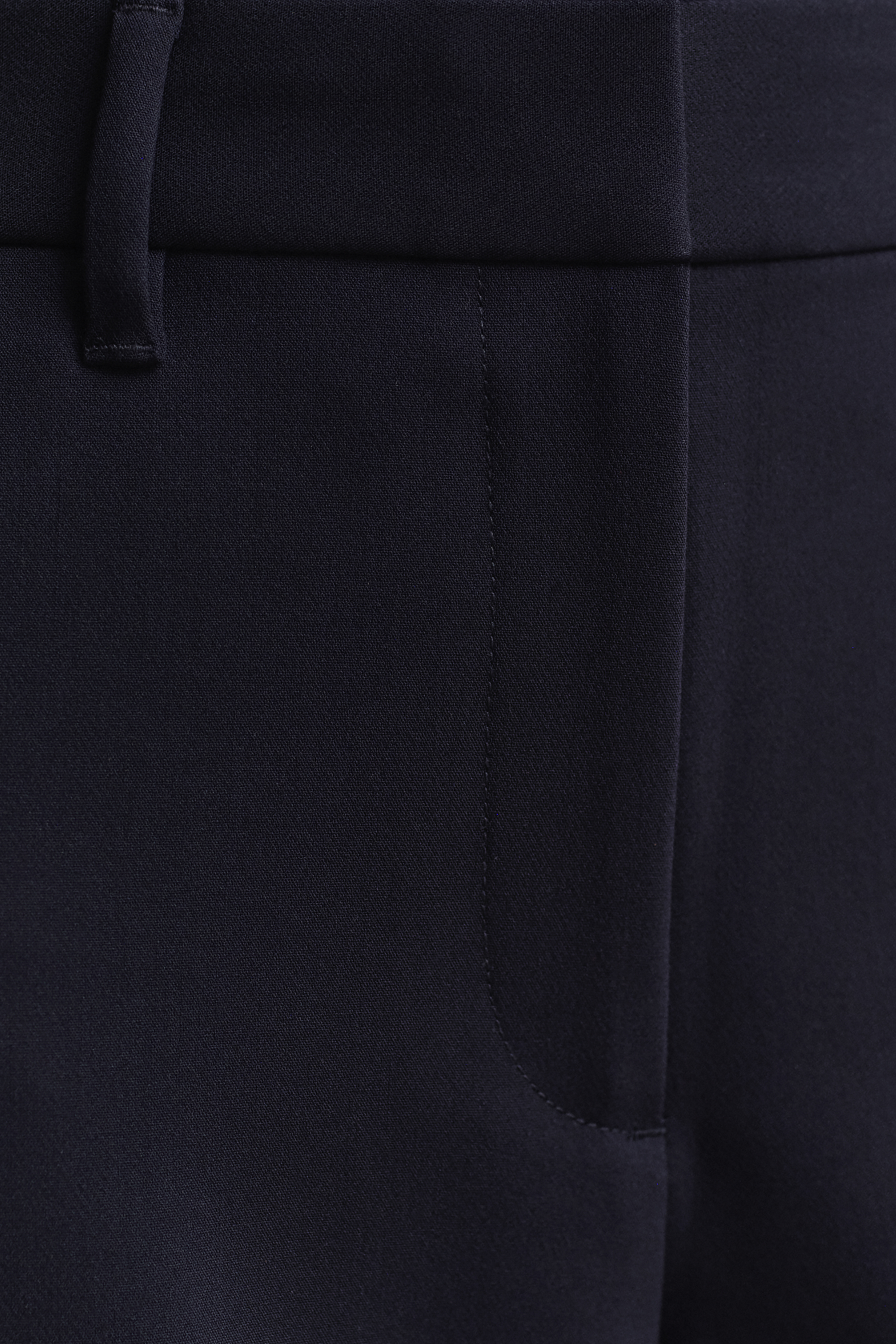 Gant Women's Navy Slim Fit Slacks (42) Evening Blue