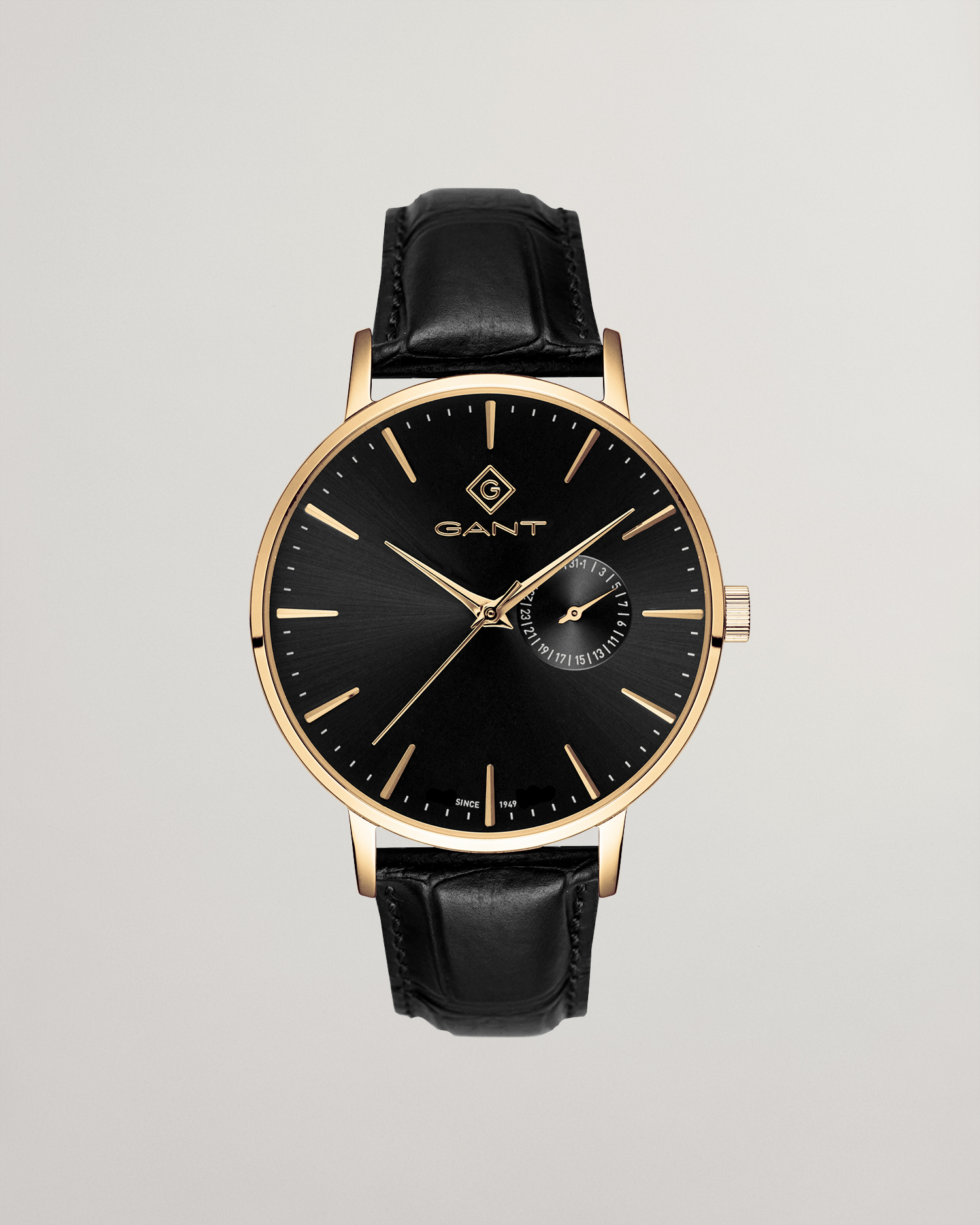 Gant Men's Gold Park Hill Iii Wristwatch (One Size)