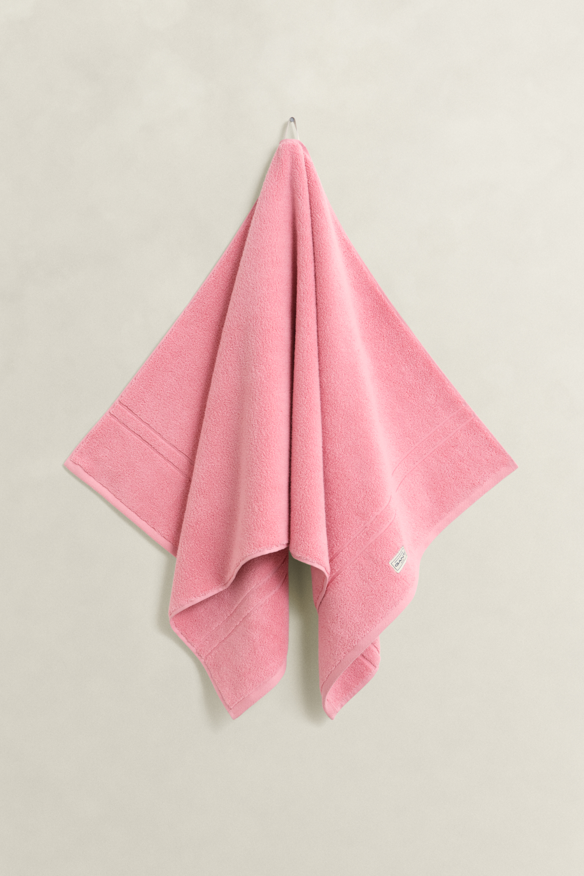 Gant Unisex Washed Pink Home Decor Premium Towel 70X140 (70X140)