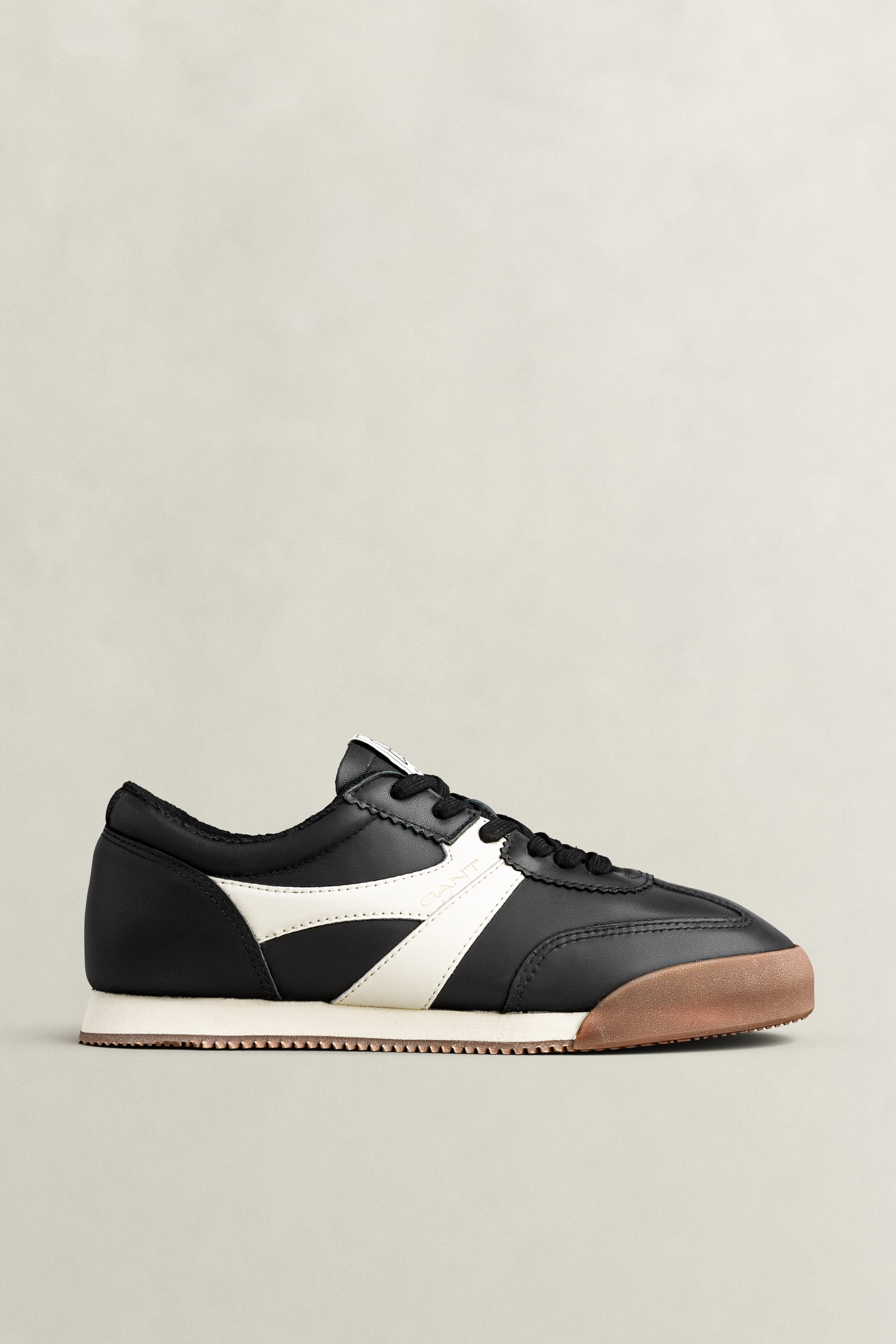 Gant Women's Black Beylana Leather Sneakers (39)