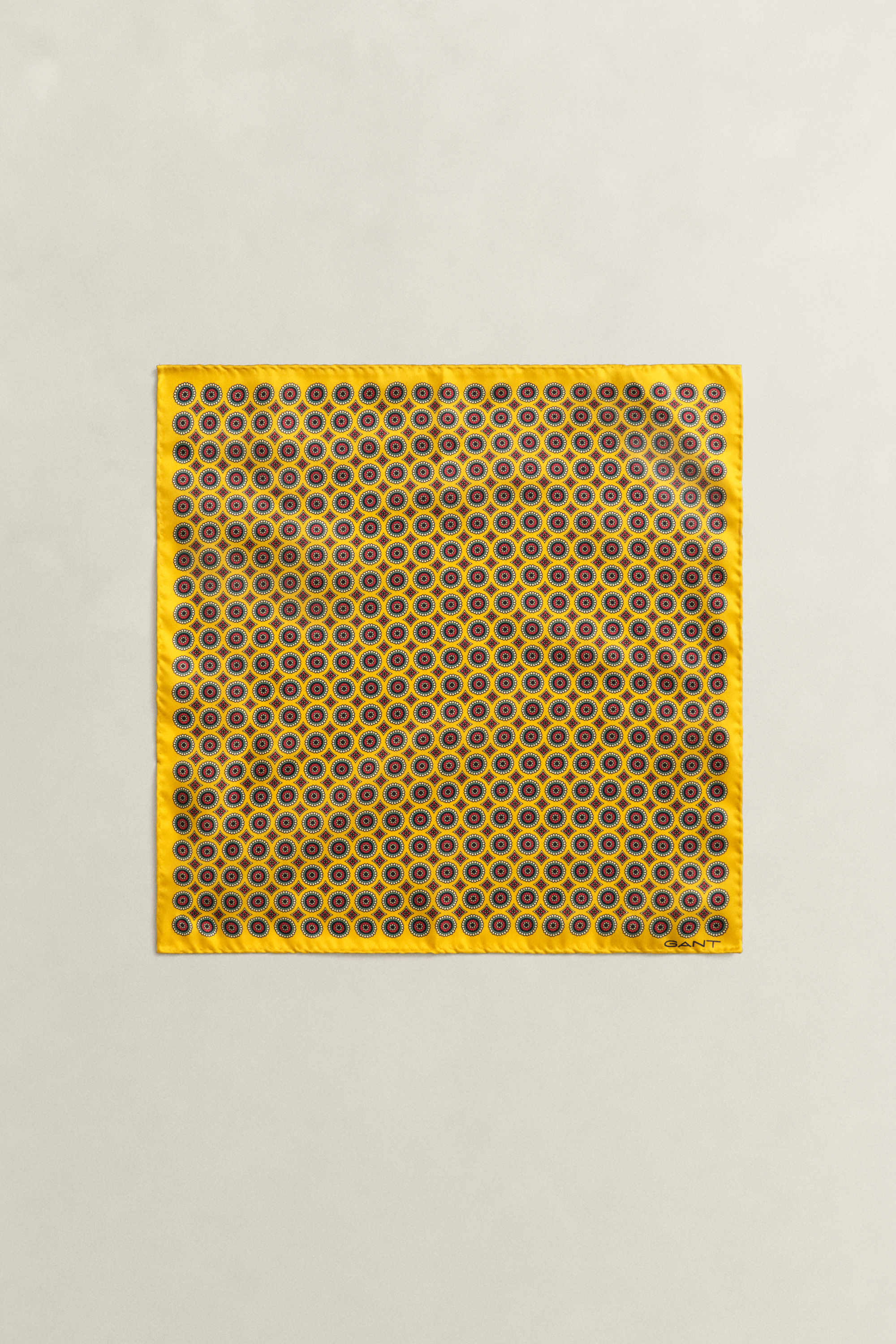 Gant Men's Sunset Gold Foulard Print Pocket Square (One Size)