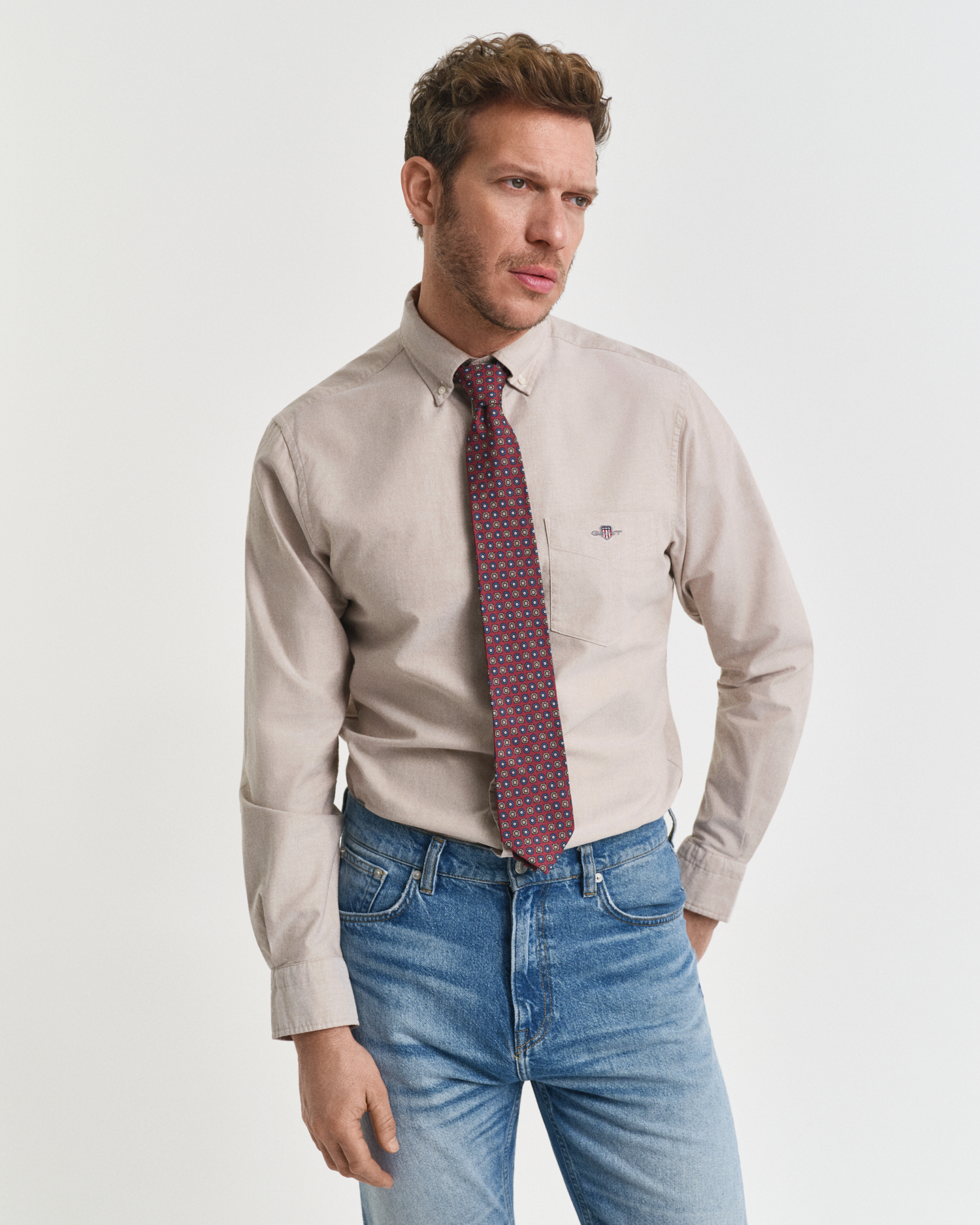 Gant Men's Regular Fit Classic Oxford Shirt ) Xxl