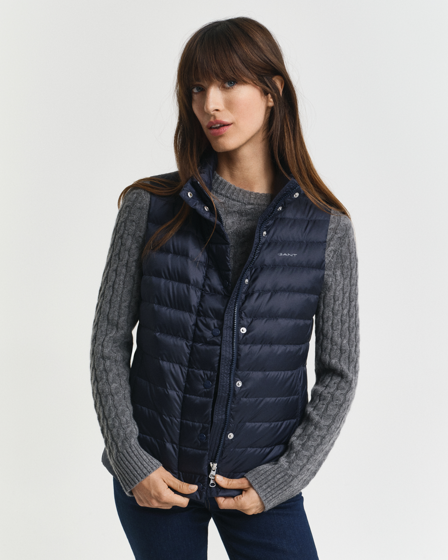 Gant Women's Light Down Vest (M)