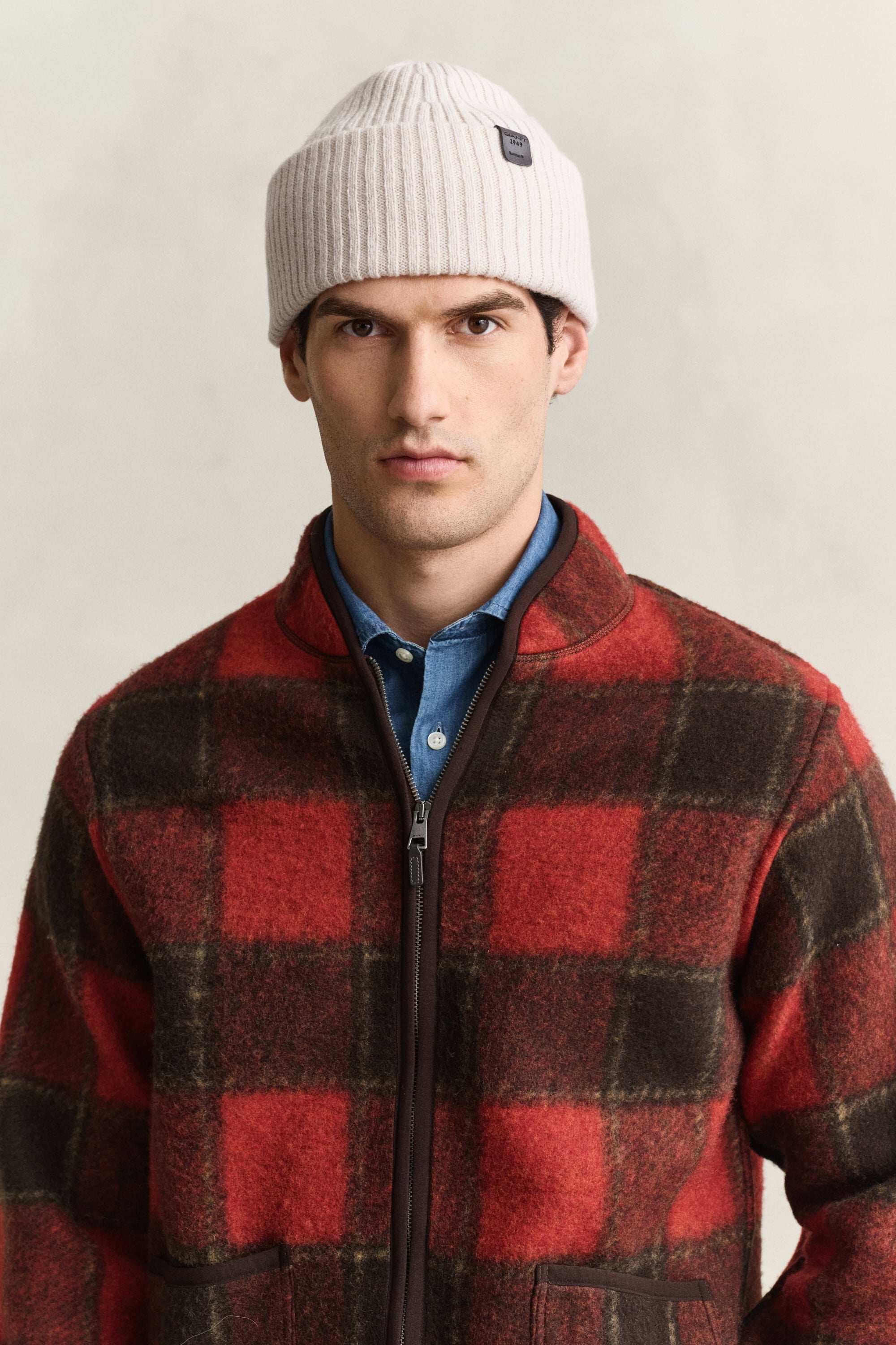 Lambswool Beanie SHADOW