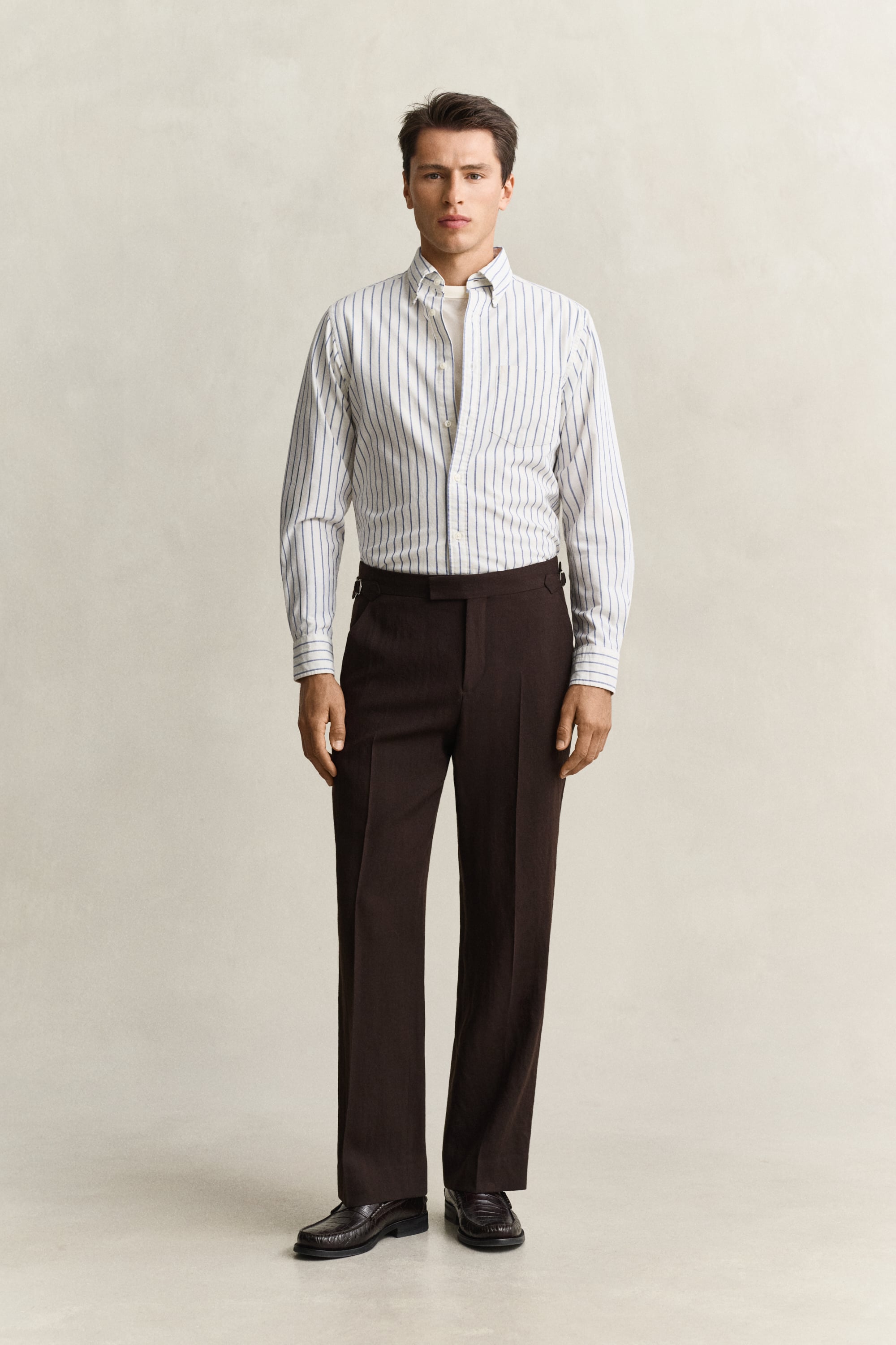 Wool Suit Pants SHADOW