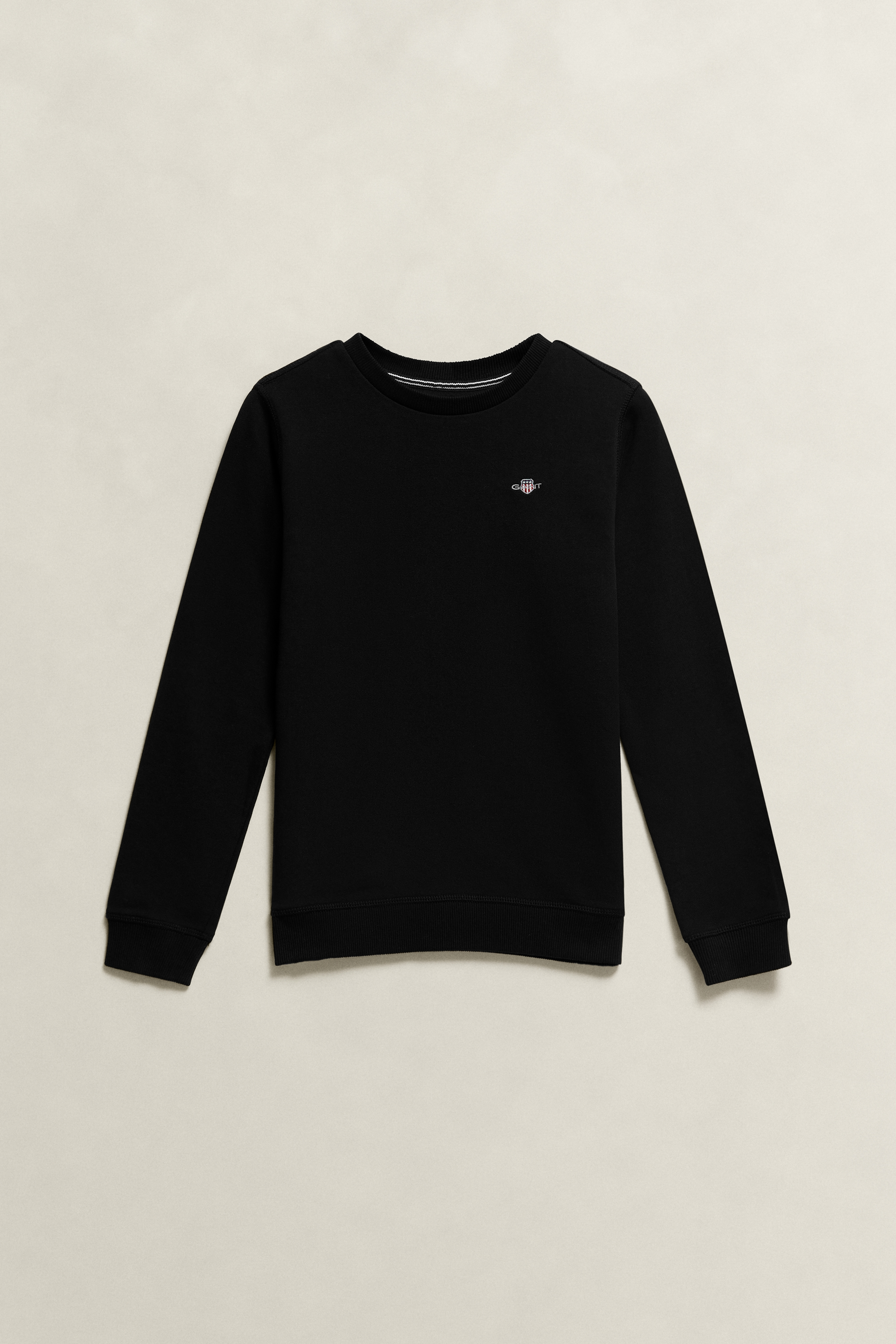 Gant Unisex Black Teens Shield Sweatshirt (122/128)