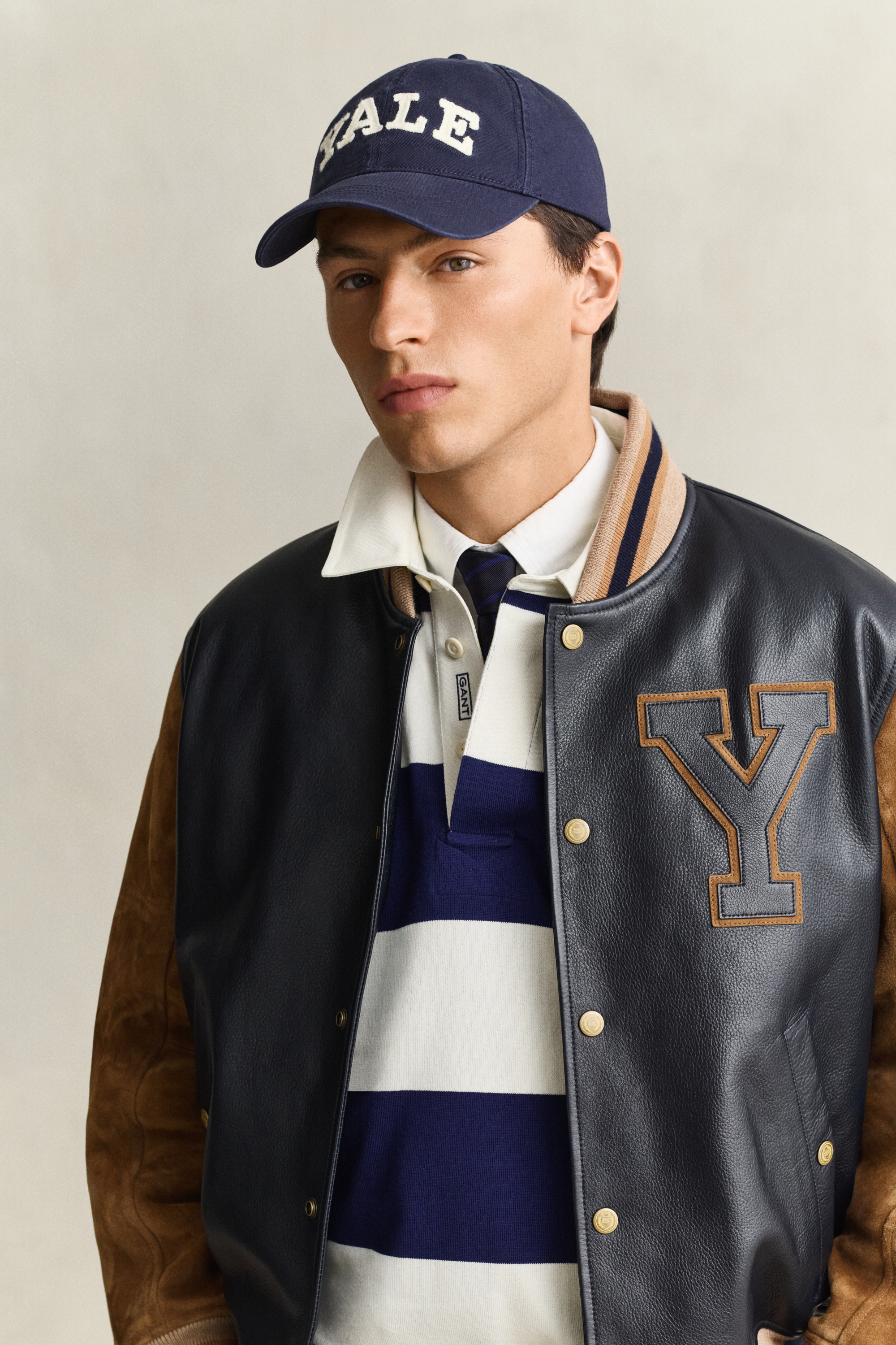 x Yale Washed Cotton Twill Cap