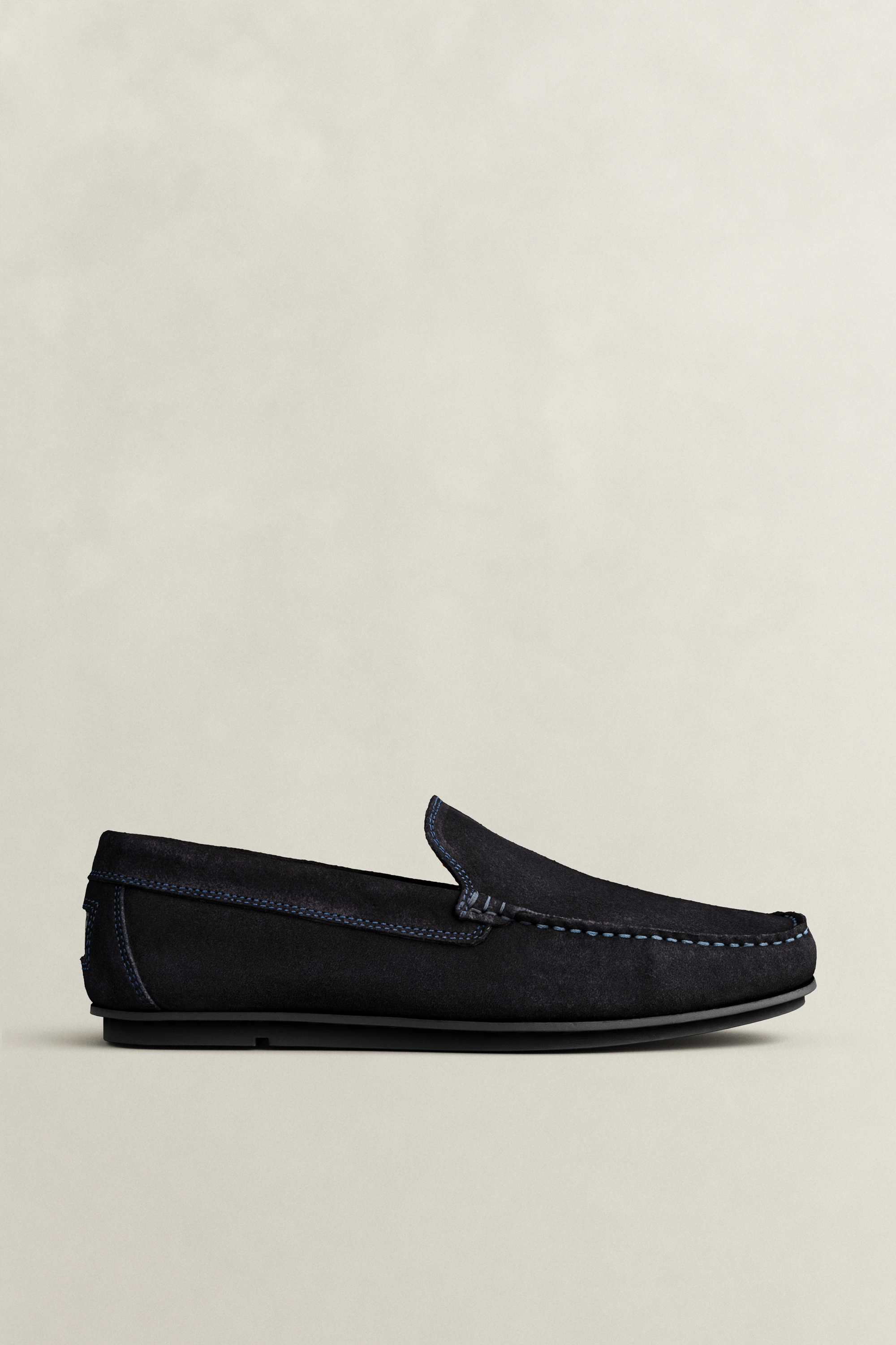 Gant Men's Navy Wilmon Suede Loafers (44) Marine