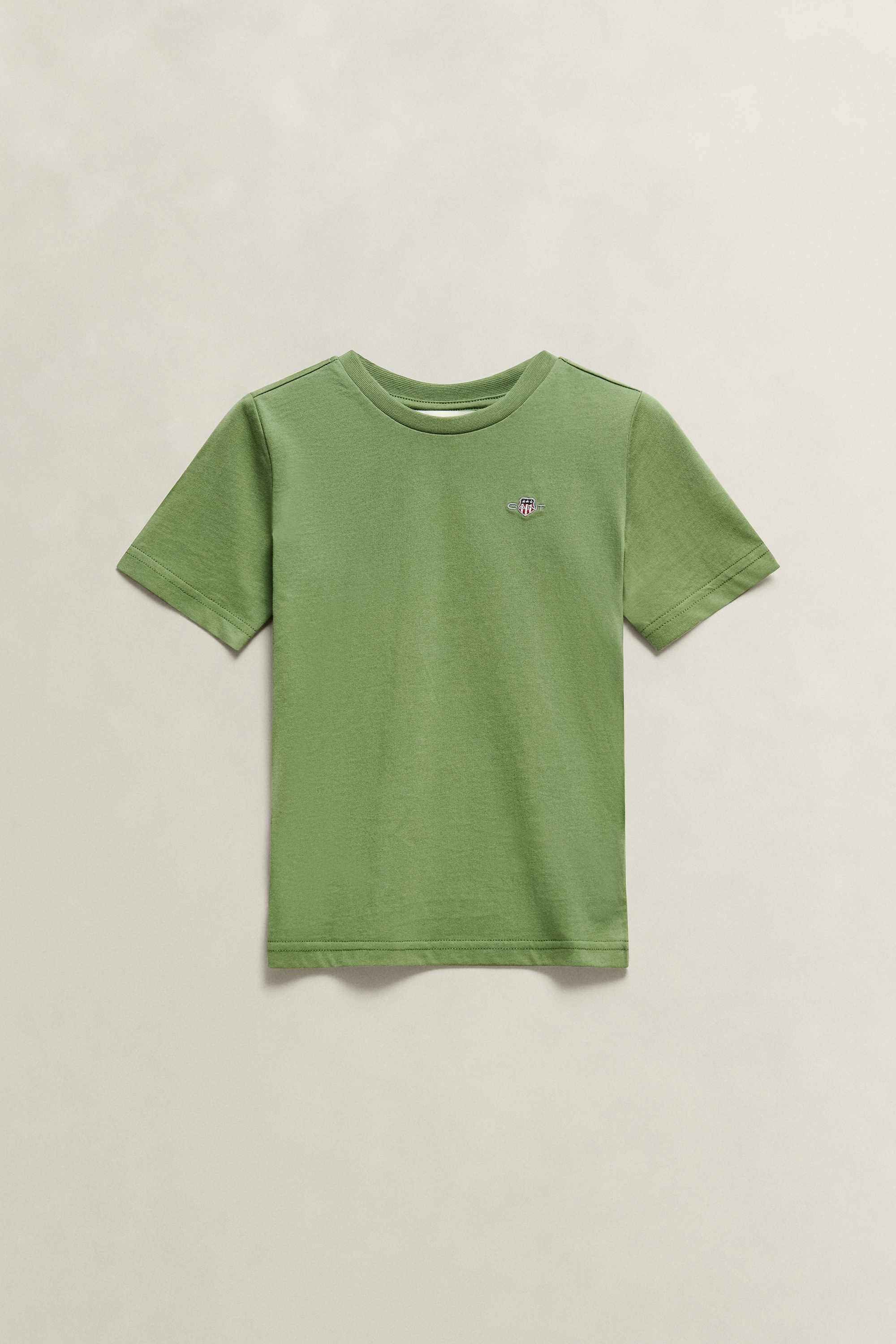 Gant Unisex Kids Herb Green Kids Shield T-Shirt (110/116)
