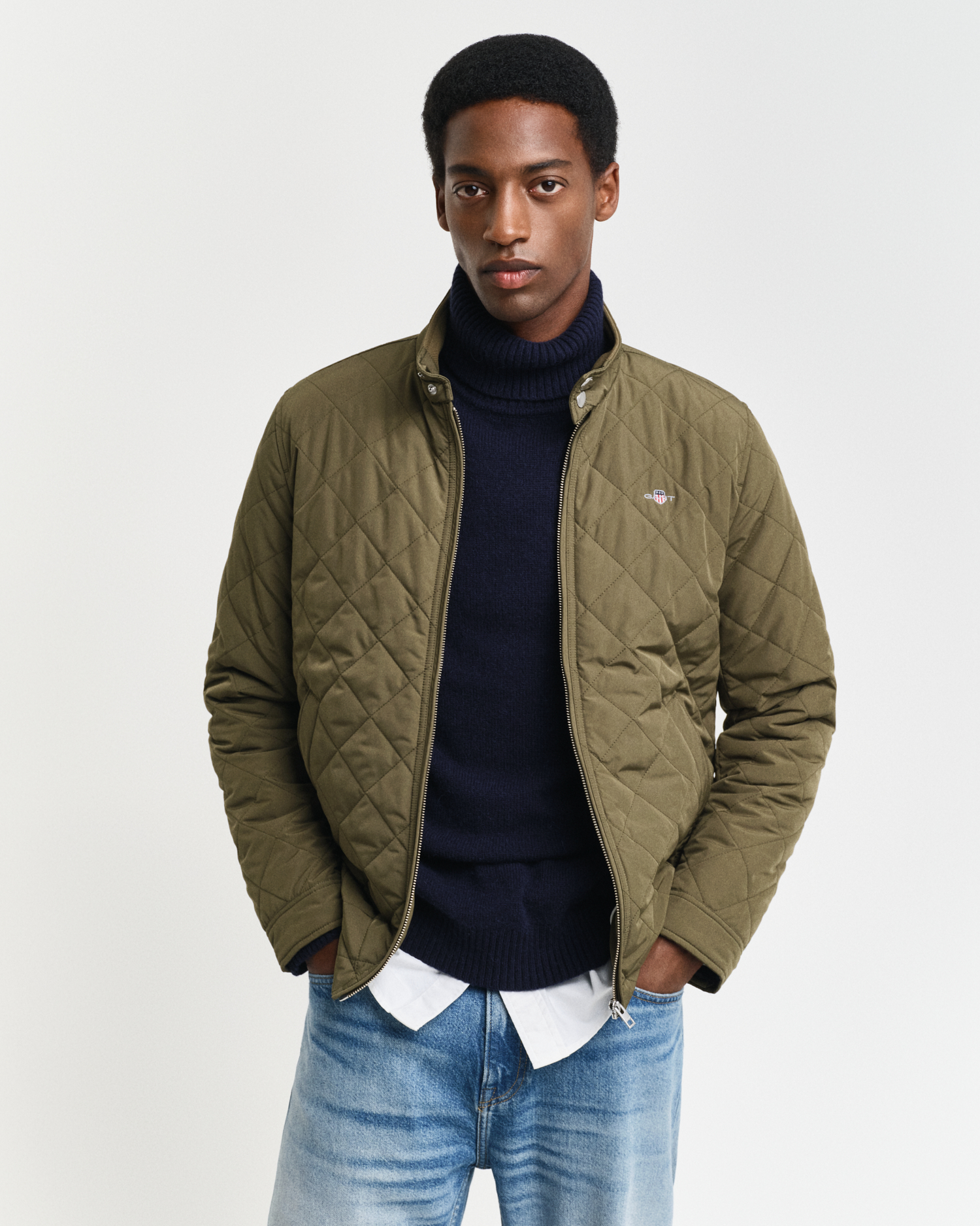 Gant Men's Light Quilted Windcheater ) Xxxl