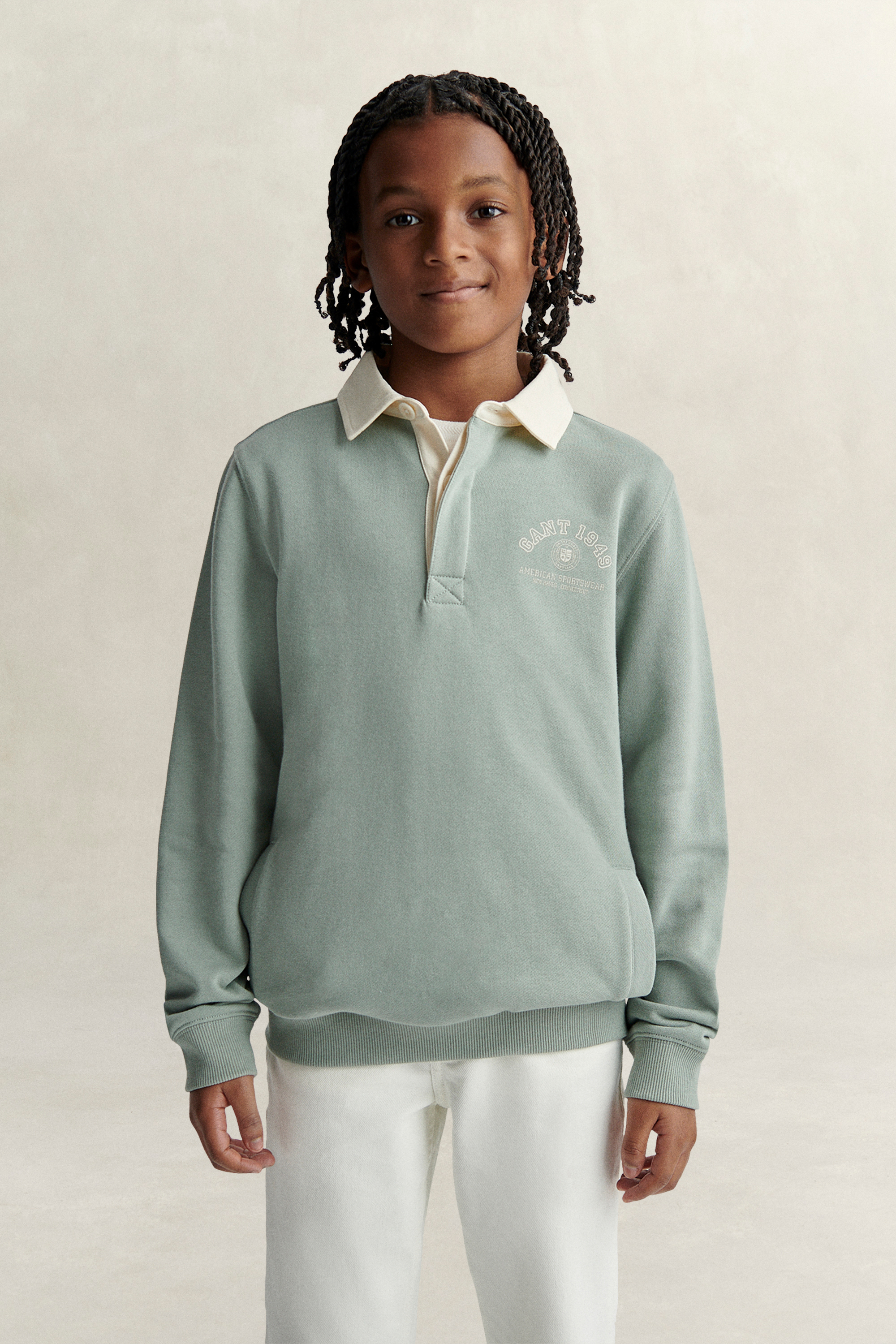 Gant Men's Ceramic Grey Teens Teen Boys Graphic Rugger (146)
