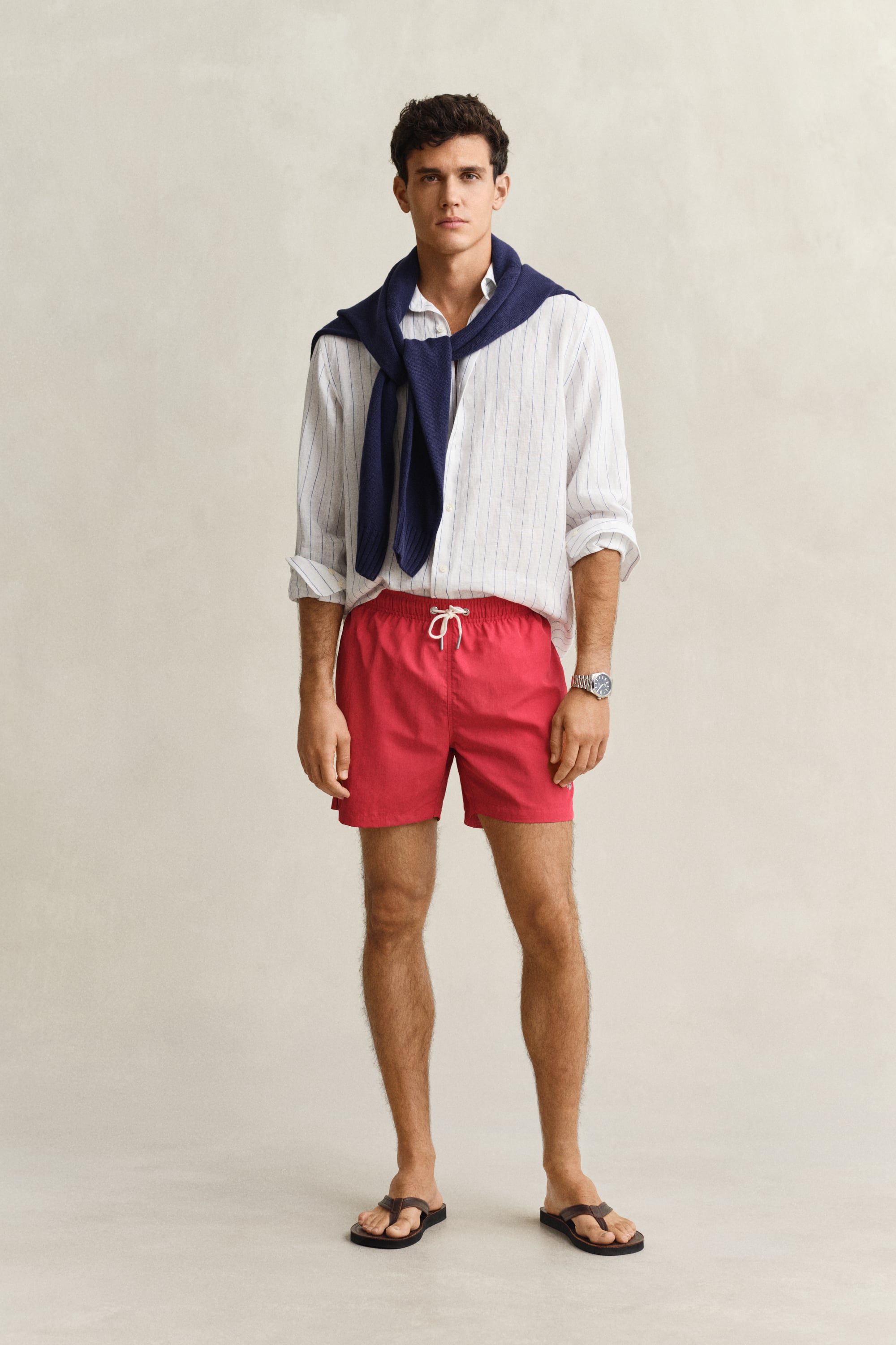 Gant Men's Rose Red Swim Shorts (4Xl)