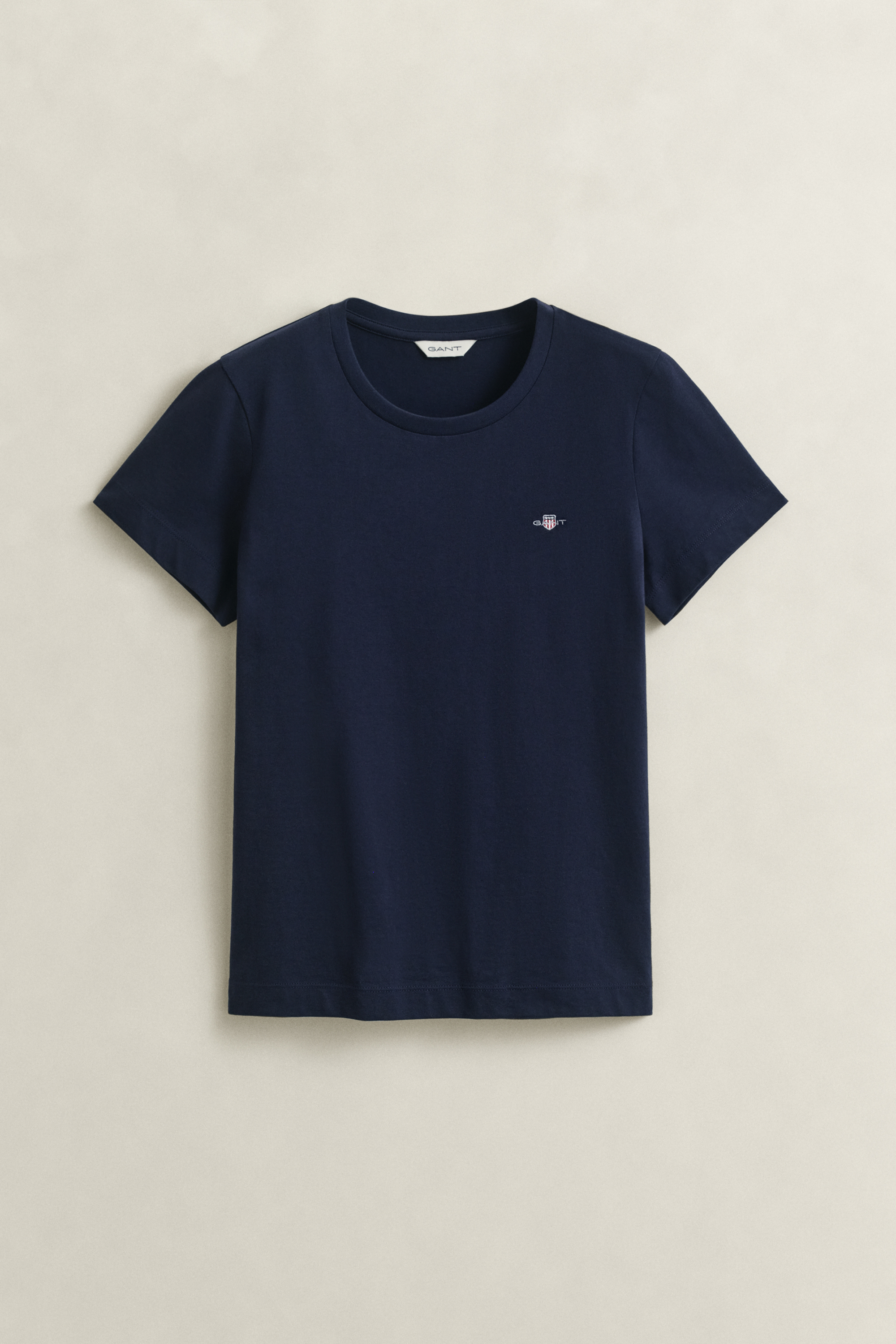 Gant Women's Navy Shield T-Shirt (Xxxl) Evening Blue