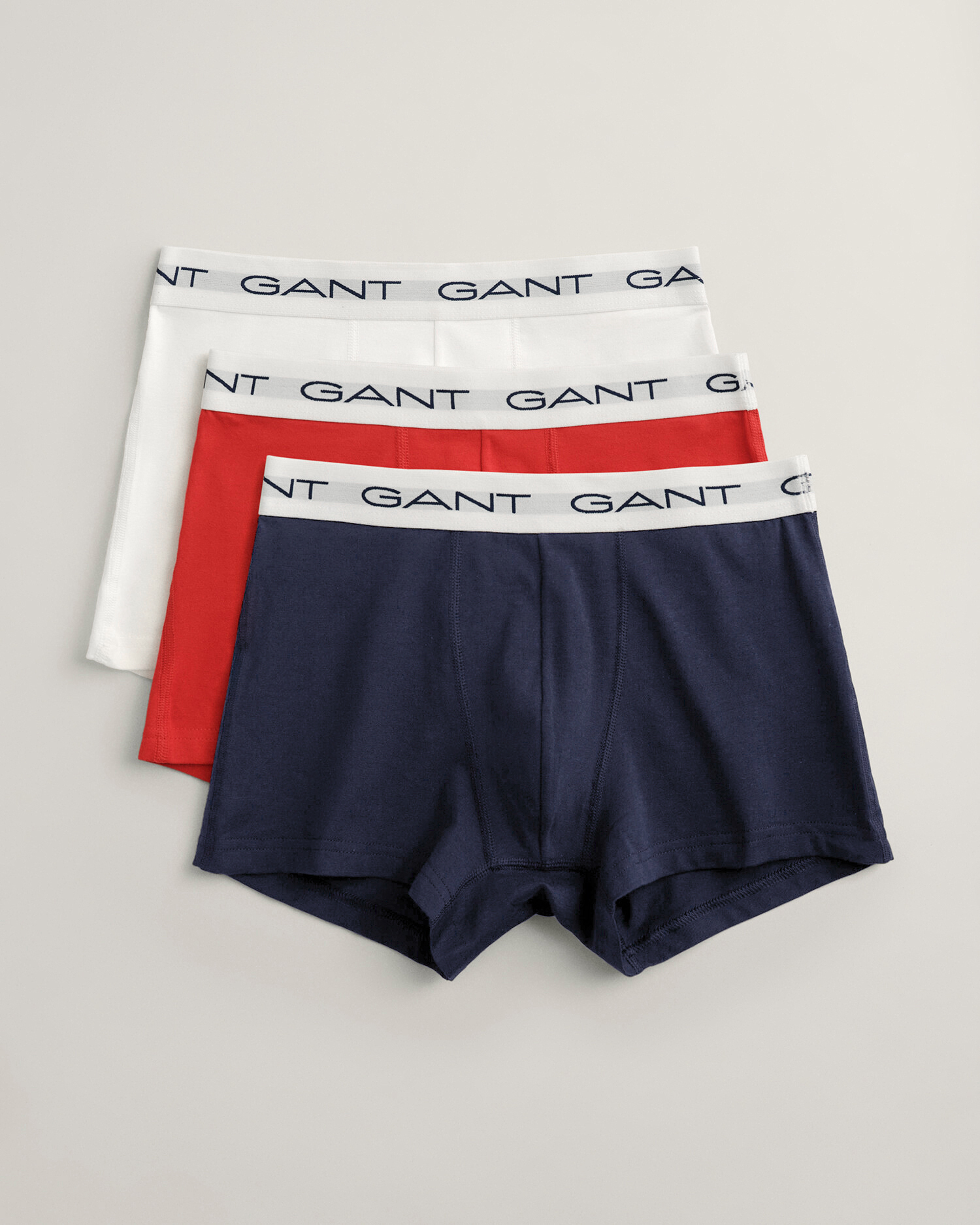 GANT Men 3-Pack Trunks (XXXL) Multicolor