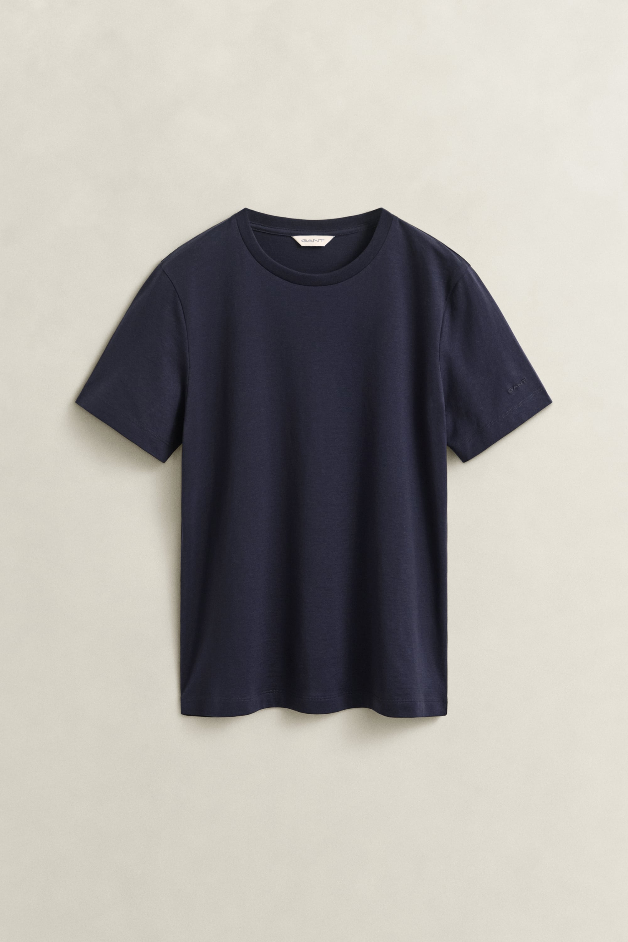 Gant Pima Cotton T-shirt In Blue