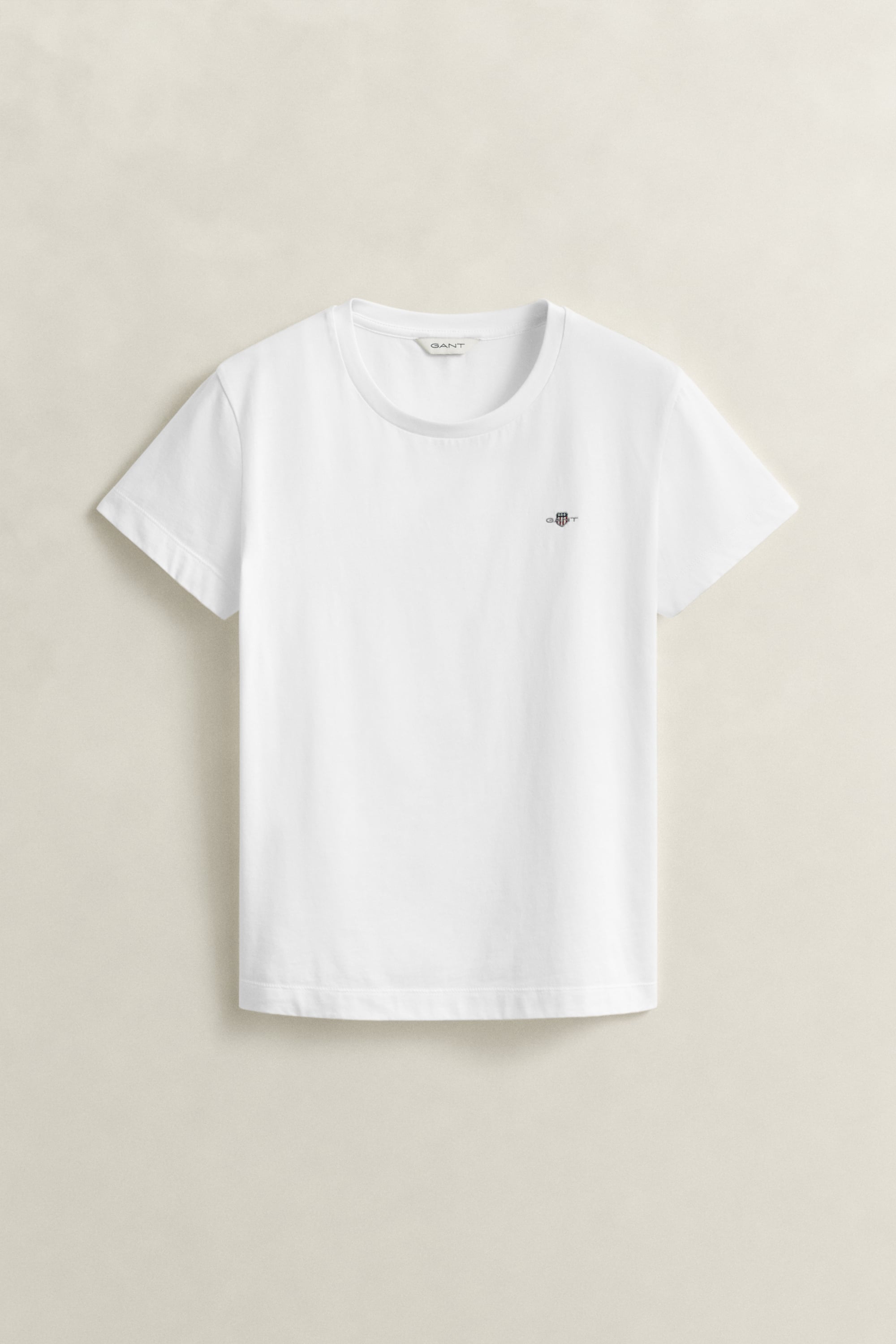 Gant Shield T-shirt In White
