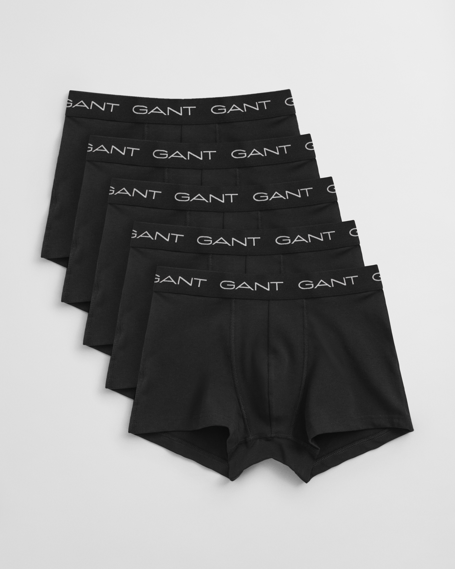 Gant Men's Black 5-Pack Trunks ) Xxl