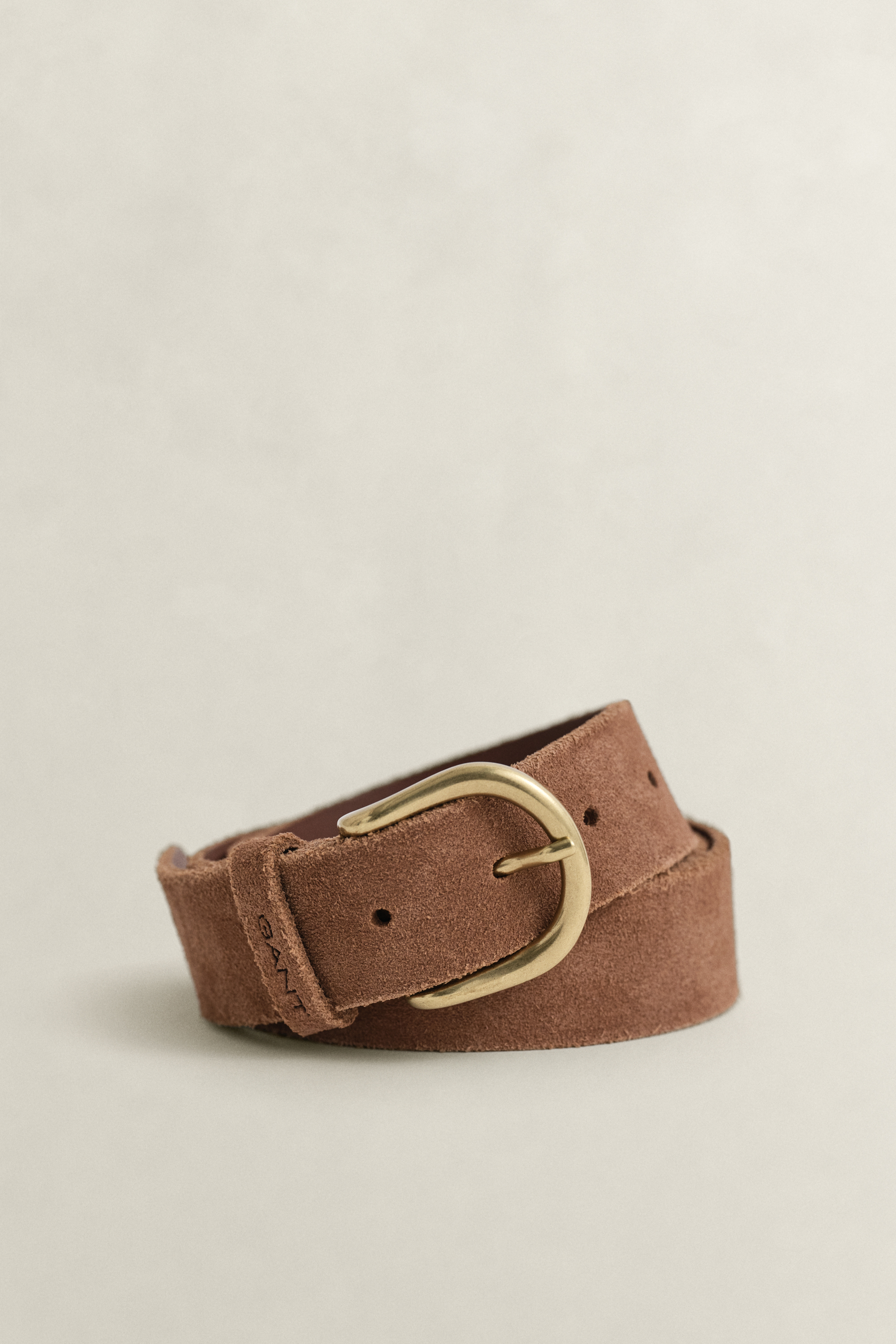 Gant Men's Brown Jeans Belt (110/44) Mahogany
