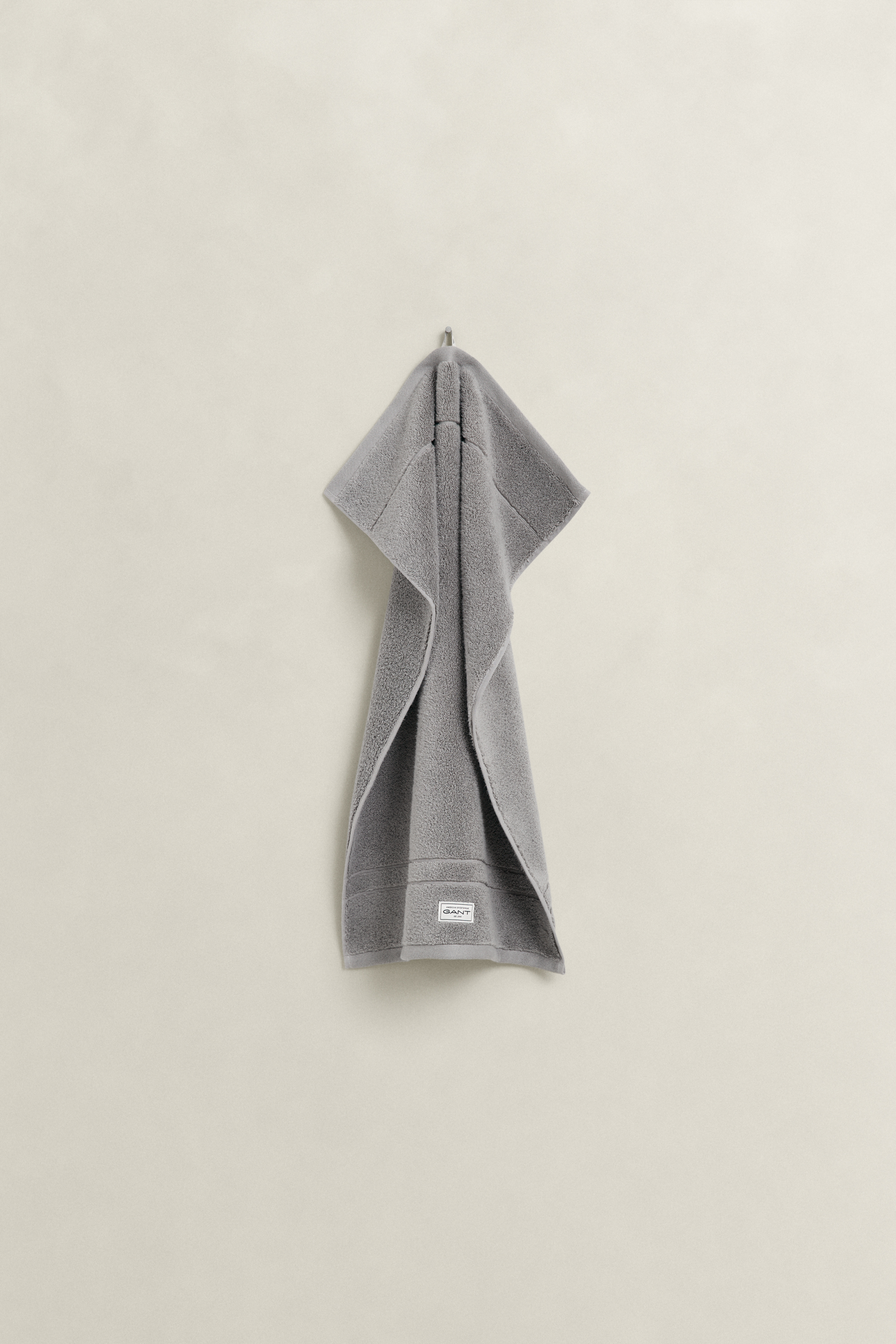 Gant Unisex Grey Home Decor Premium Towel 30X50 (30X50) Concrete