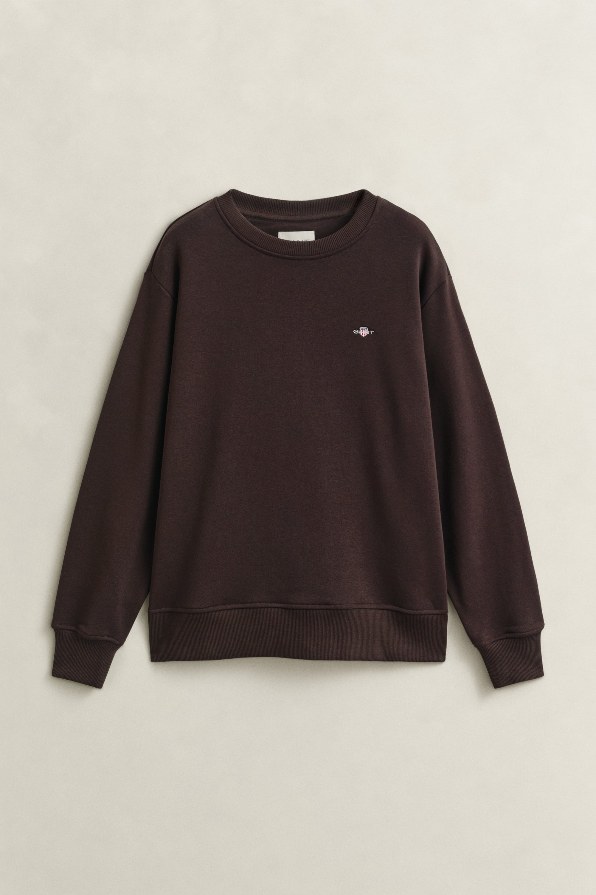 Gant Shield Sweatshirt In Brown