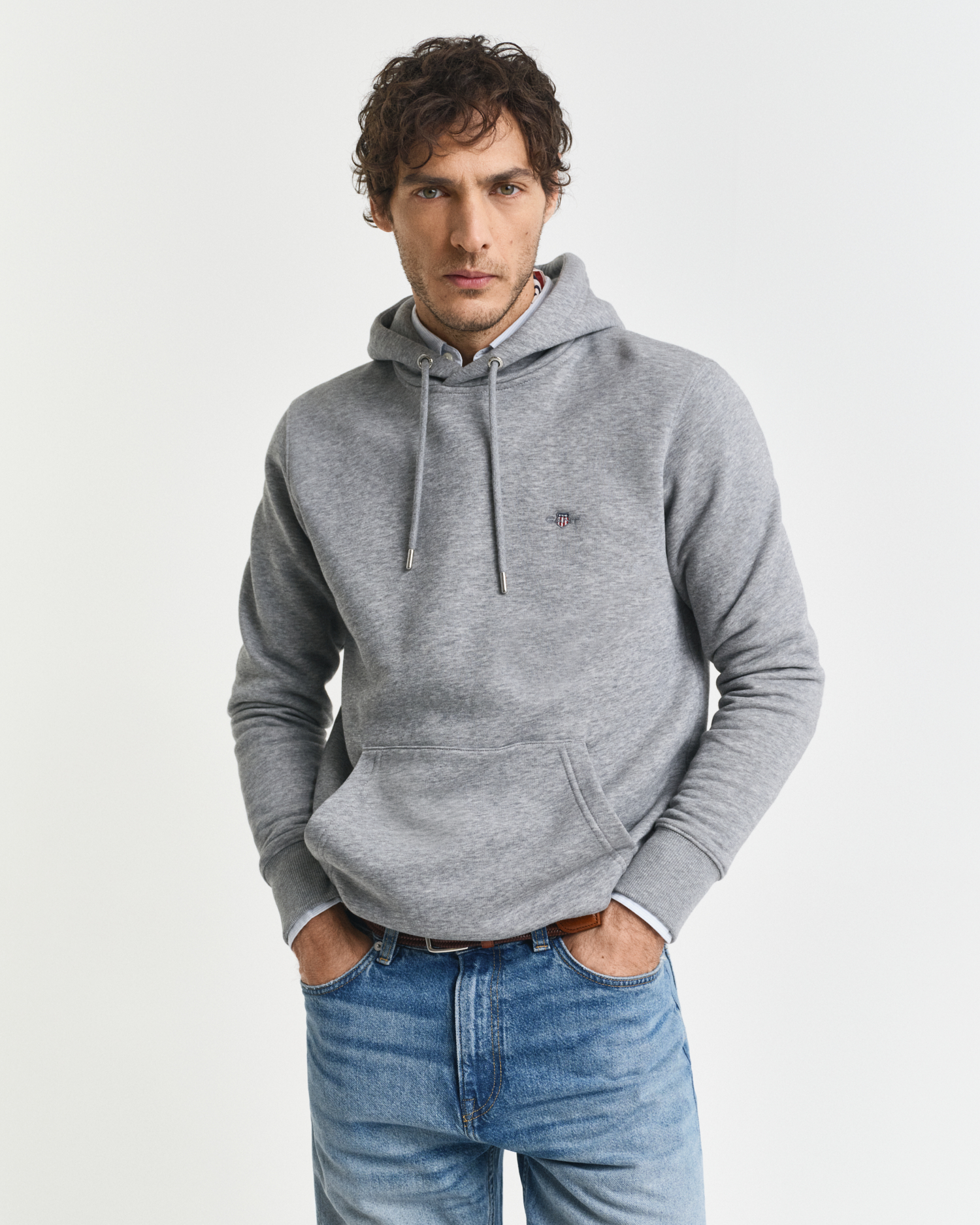 Gant Men's Silver Shield Hoodie ) 4XL