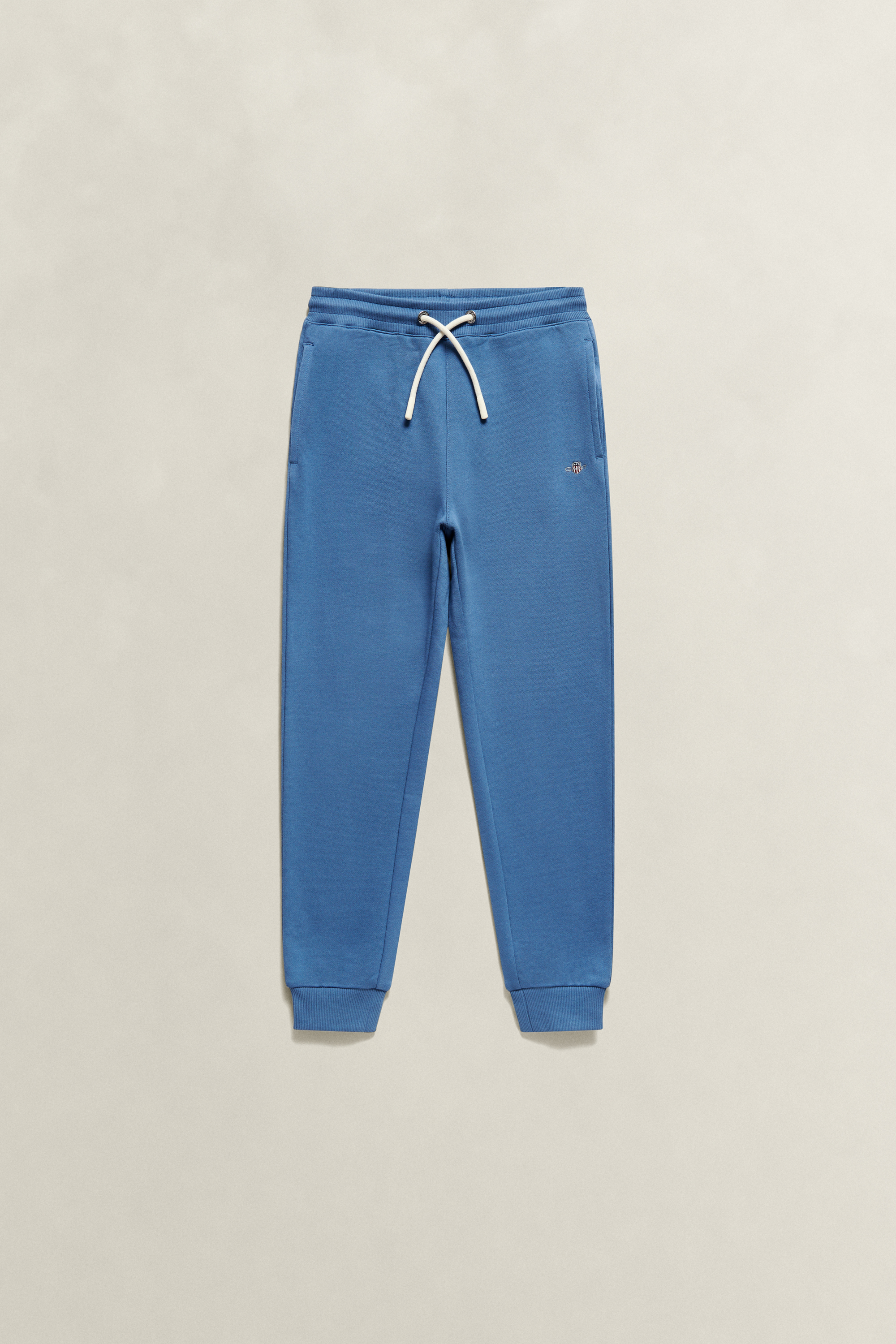 Gant Men's Blue Teens Teen Boys Shield Sweatpants (176) Salty Sea