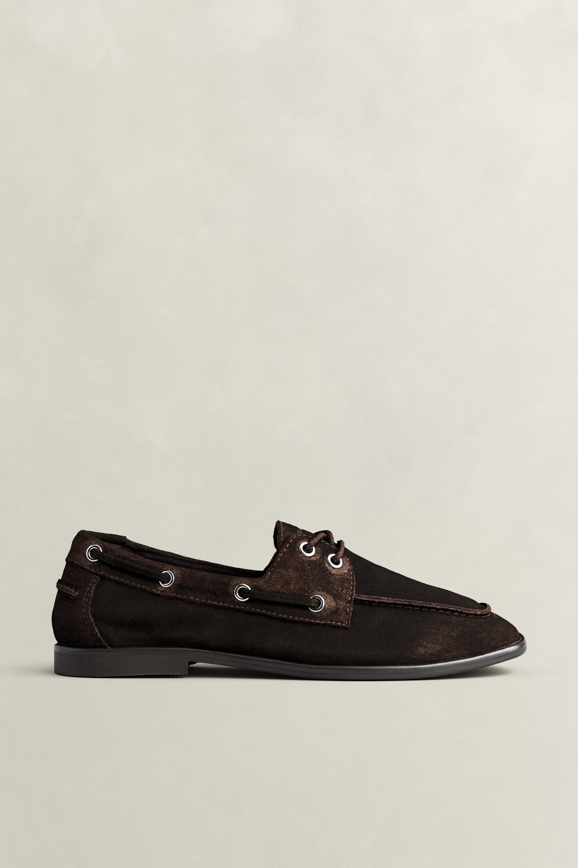 Gant Women's Brown Gimble Suede Loafers (37) Dark