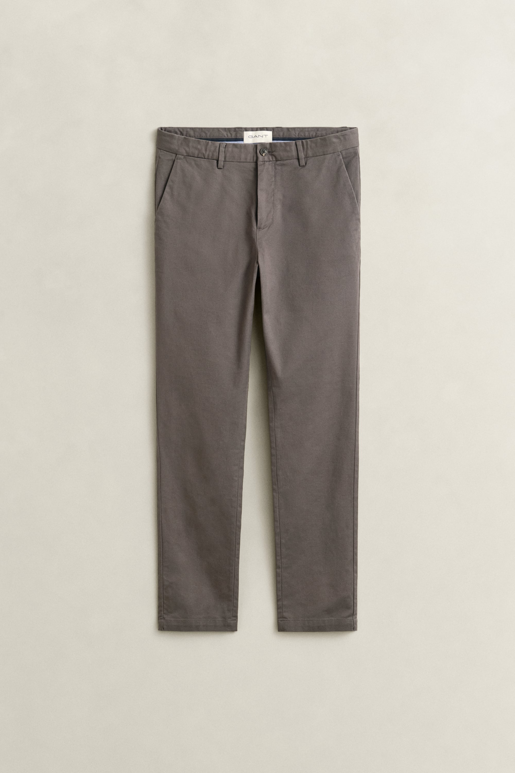 Gant Men's Dusky Anthracite Slim Fit Smart Chinos (42/32)