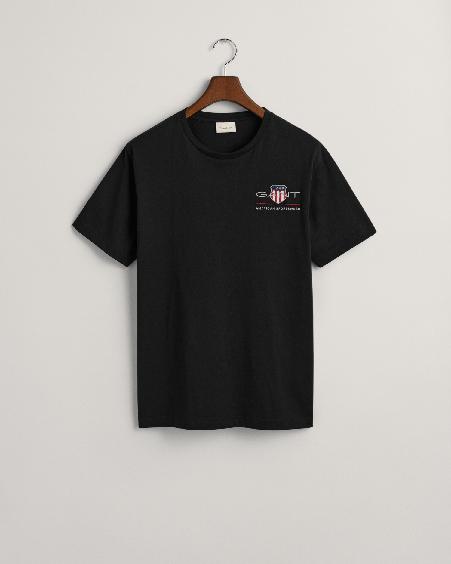 GANT Men Embroidered Archive Shield T-Shirt (XXXL) Black