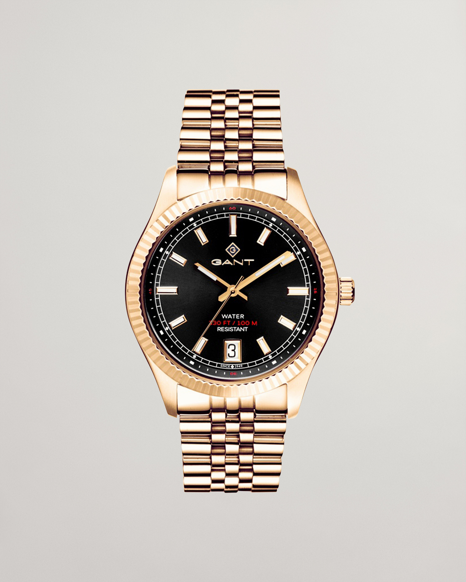 GANT Men Sussex 44 Wristwatch (ONE SIZE) Black