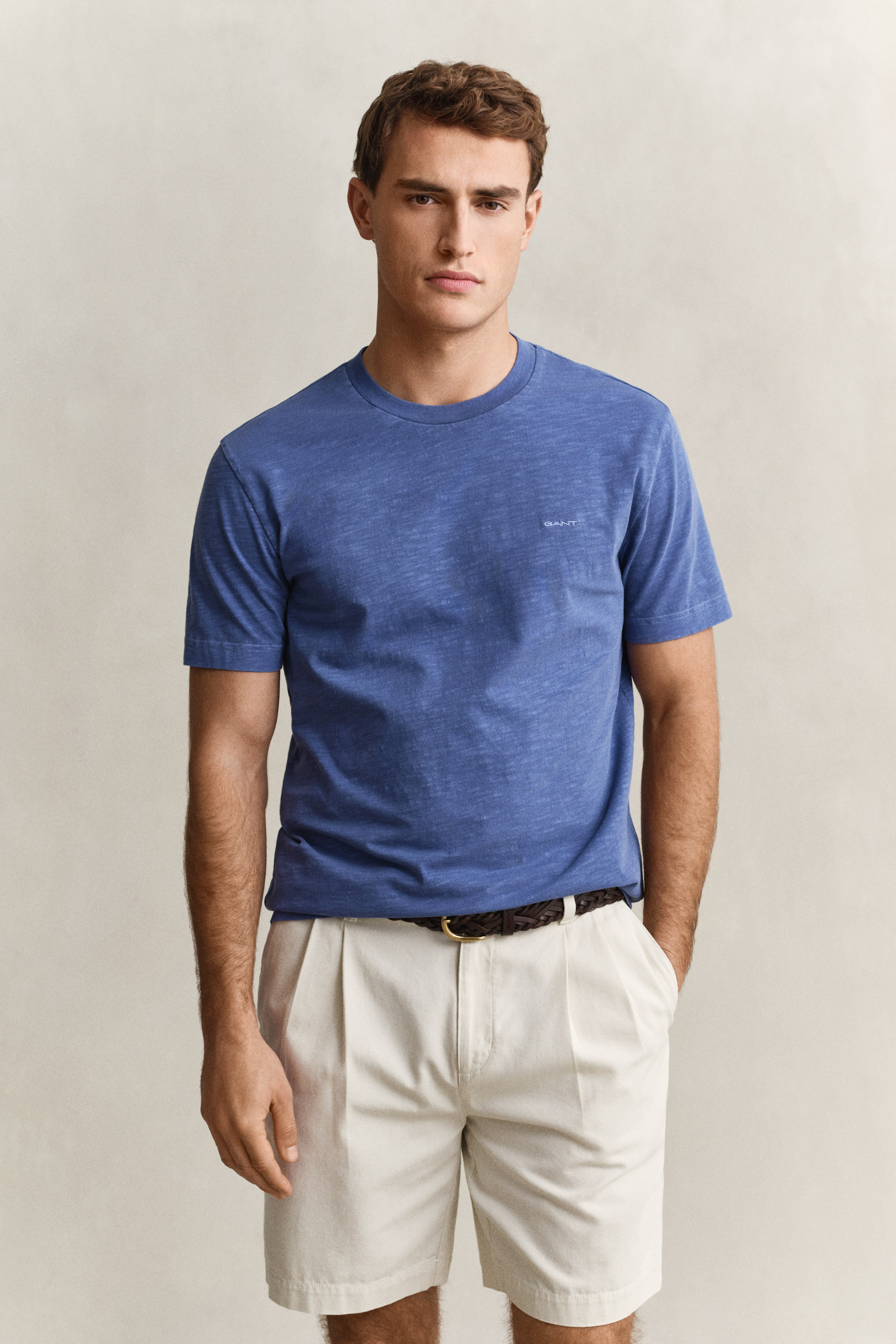Gant Men's Vintage Blue Washed T-Shirt (L)