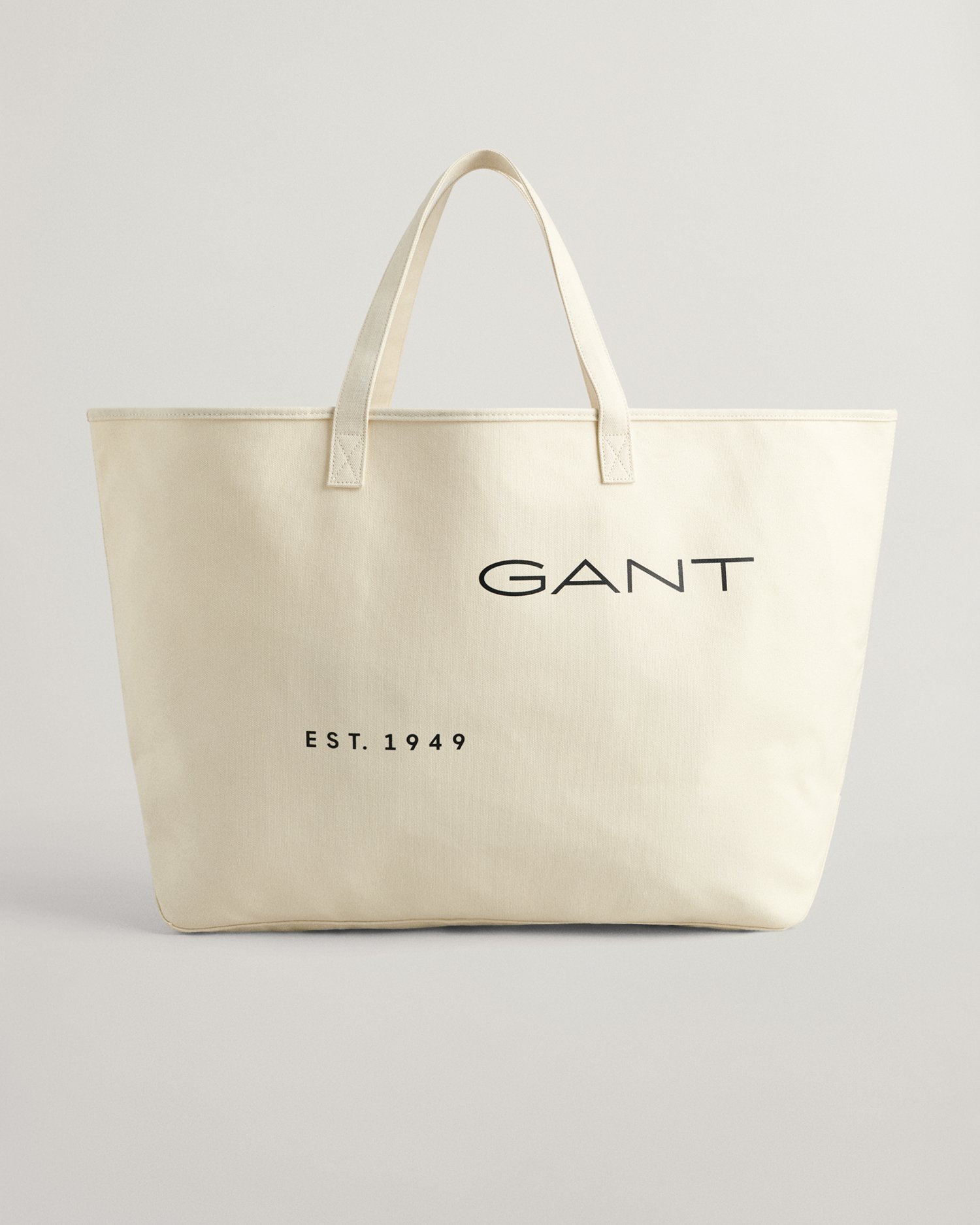 GANT Women Graphic Canvas Bag (ONE SIZE) Beige